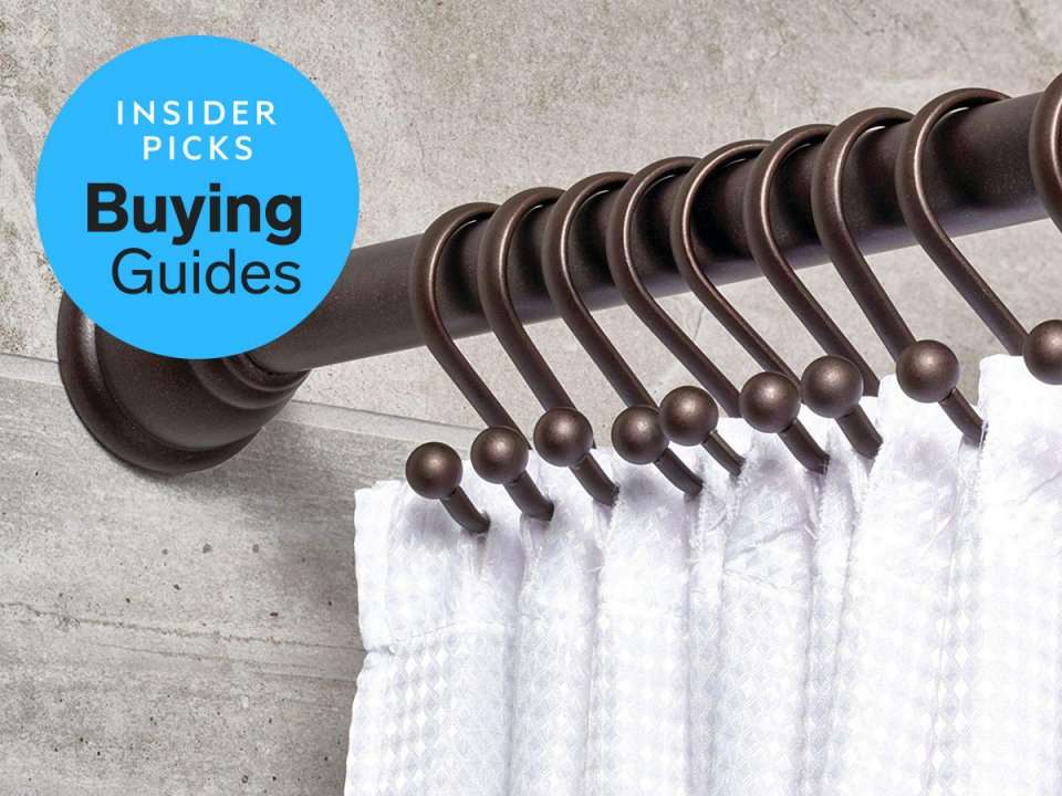 The Best Shower Curtain Hooks You Can, Best Shower Curtain Hooks For Curved Rod