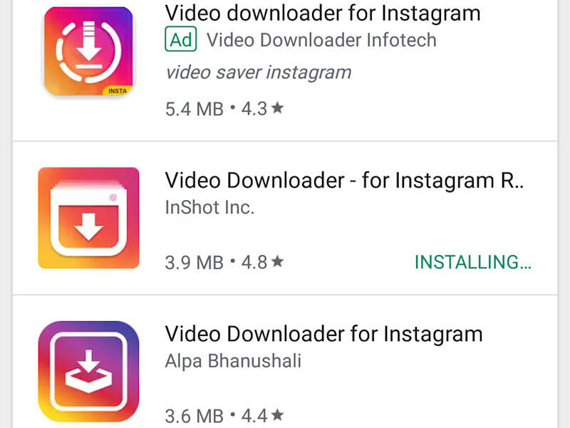 Instagram downloader