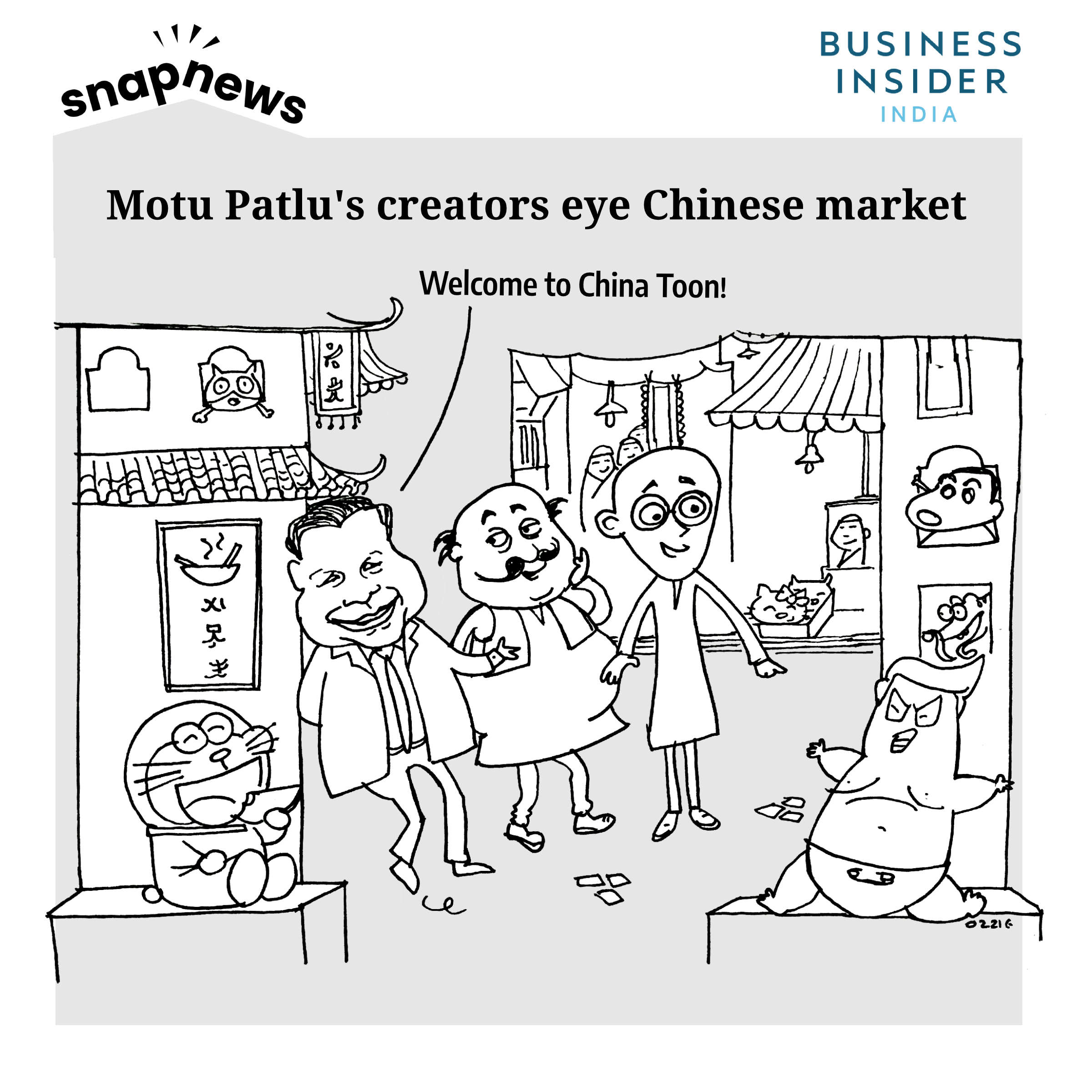Motu Patlu's cartoon creators eye the big fat Chinese cartoon market with 5  new shows | Business Insider India