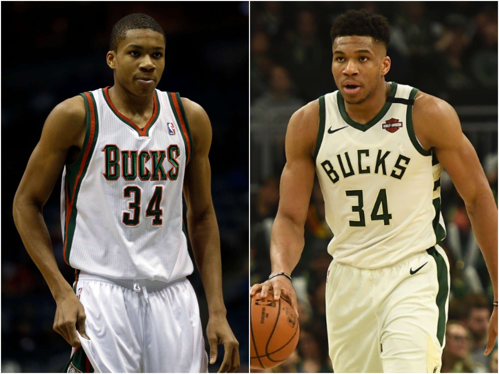 Giannis Antetokounmpo went from NBA rookie in 2013 to the ...