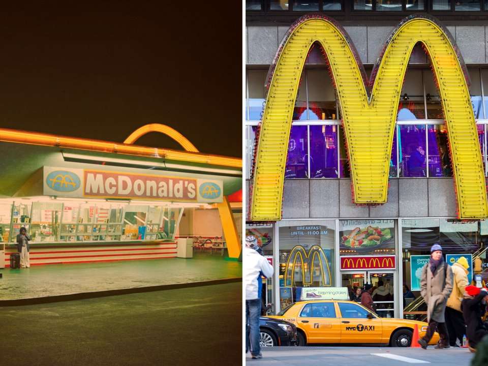 THEN AND NOW: Photos show how McDonald's has changed ...