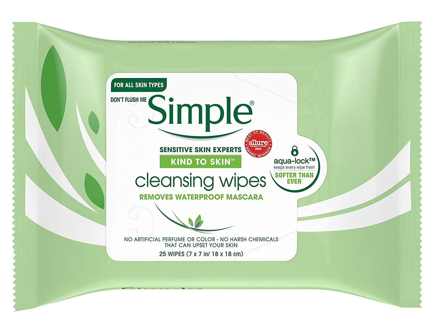 Simply cleaning. Simple sensitive Skin Experts. Simple wipes. Wipe a face. Cleaning wipes.