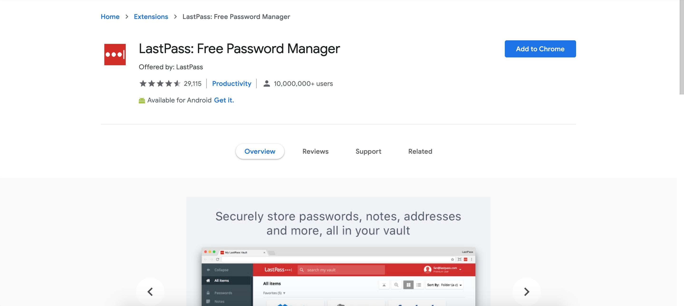 lastpass browser extension issues