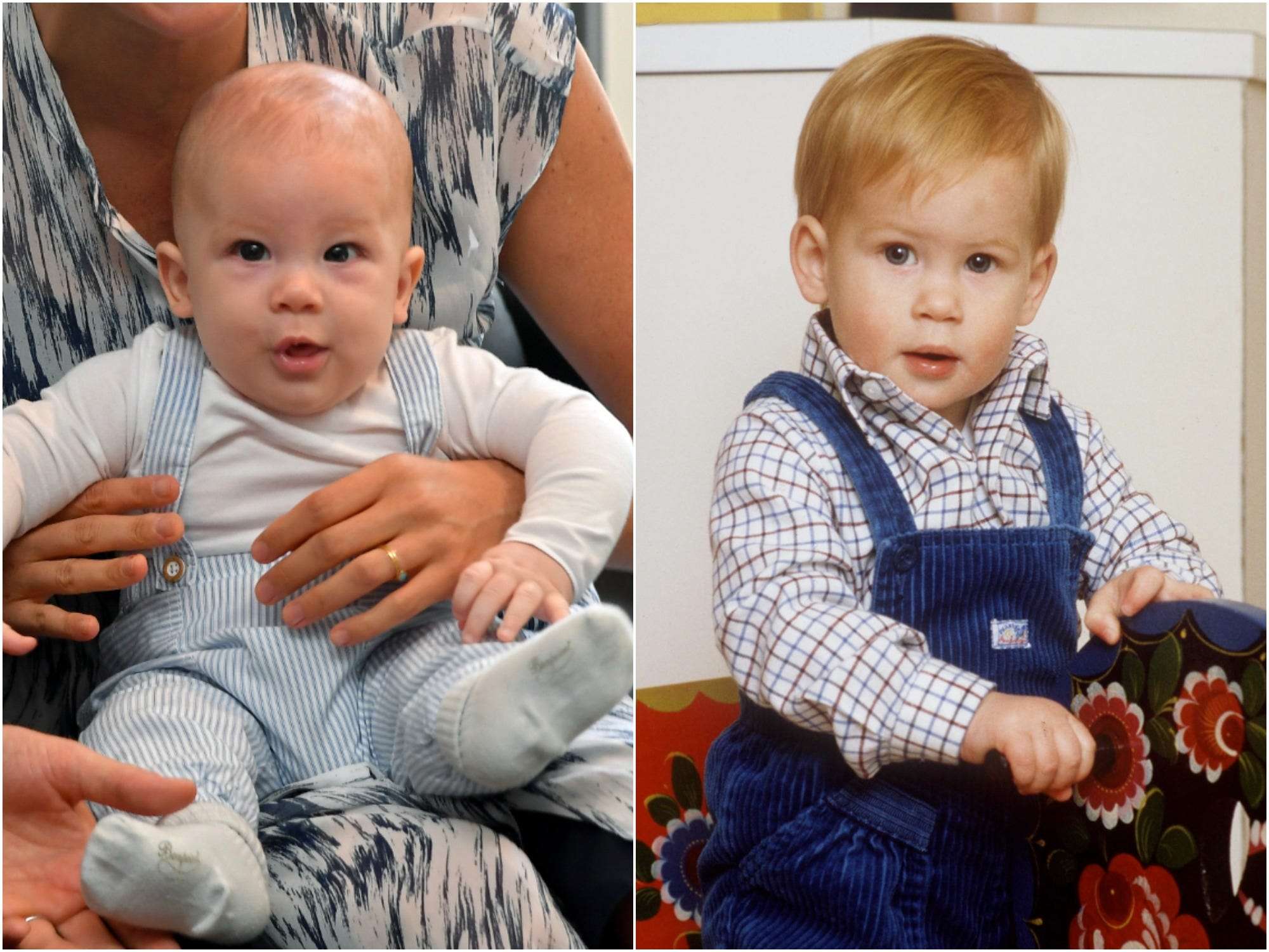18 photos show baby Archie looks just like his dad, Prince Harry