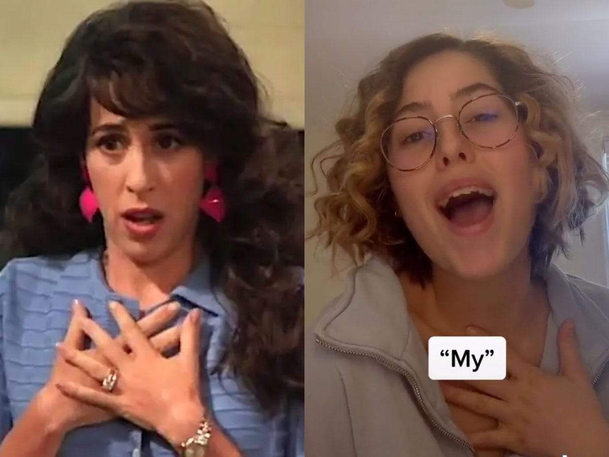 Janice From Friends Has A Daughter Who Recreated Her Iconic Line