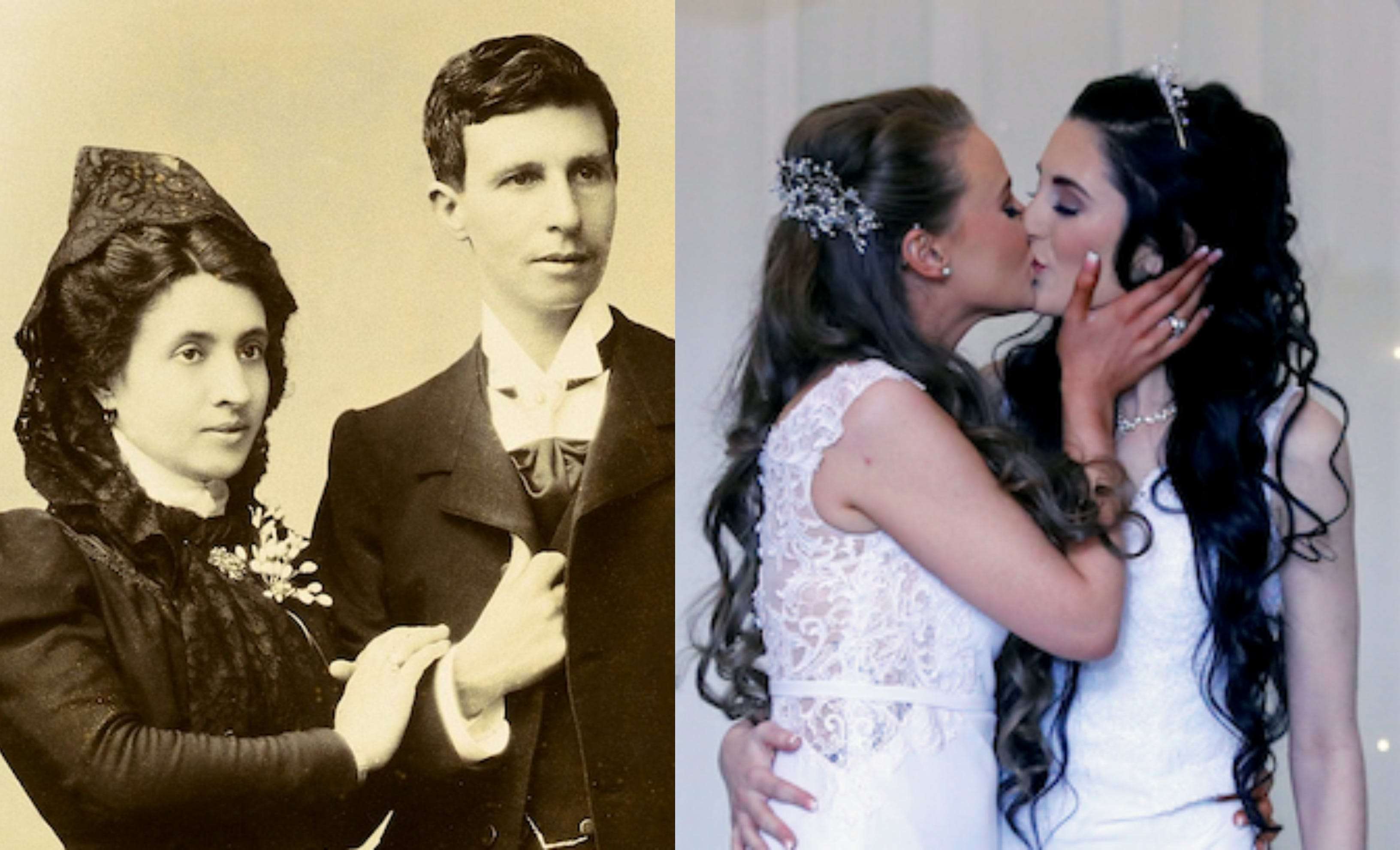 25 wedding photos show the very first LGBT couples to marry in their countries and the stories behind them