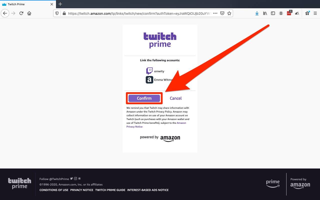 how to subscribe to twitch streamer with amazon prime on mobile