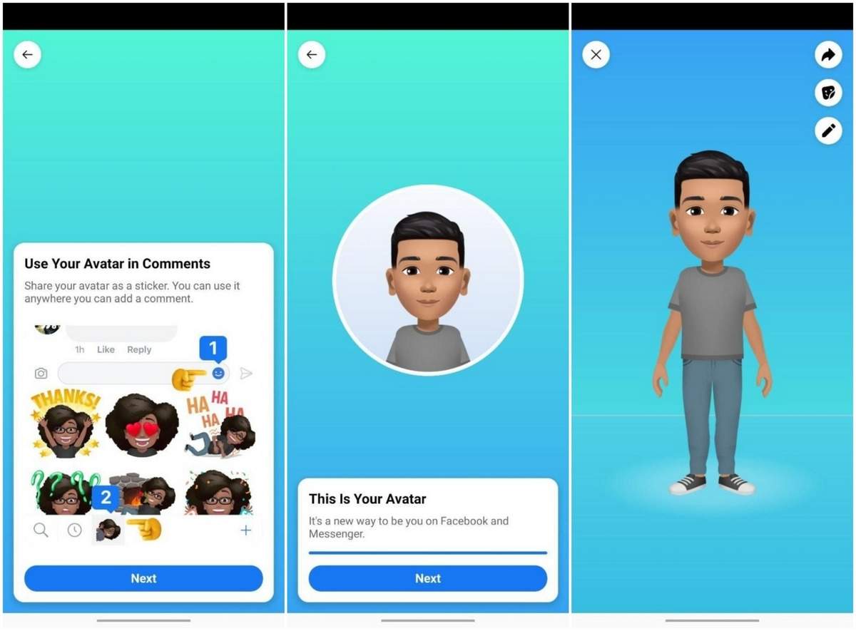 How To Create-Make Facebook Avatar On Android Mobile & ios