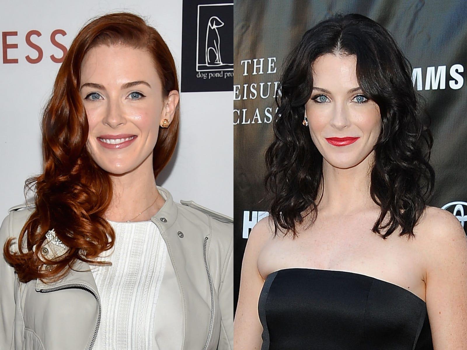 Bridget Regan has switched back and forth between her natural red and.