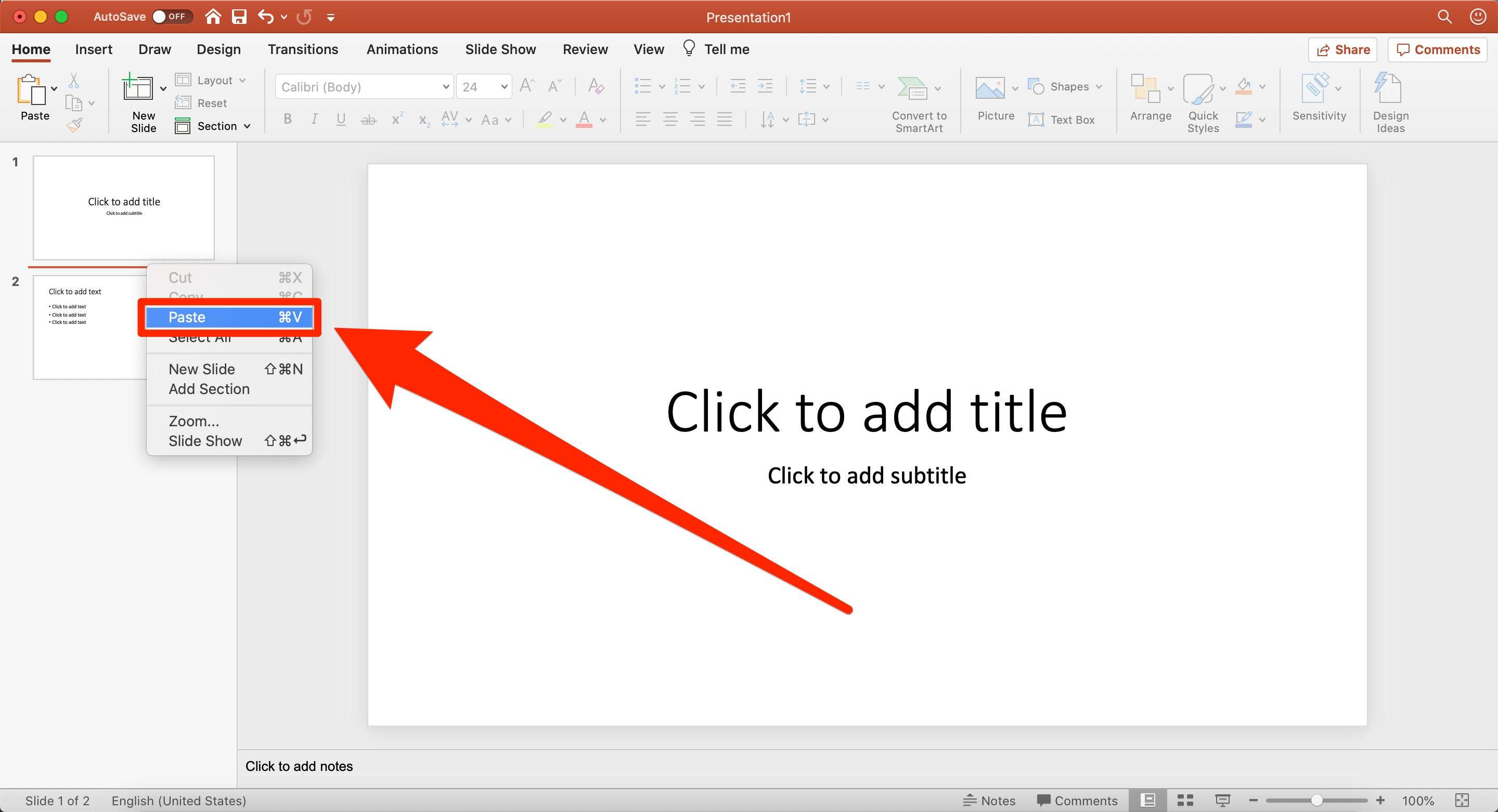 how to duplicate powerpoint presentation