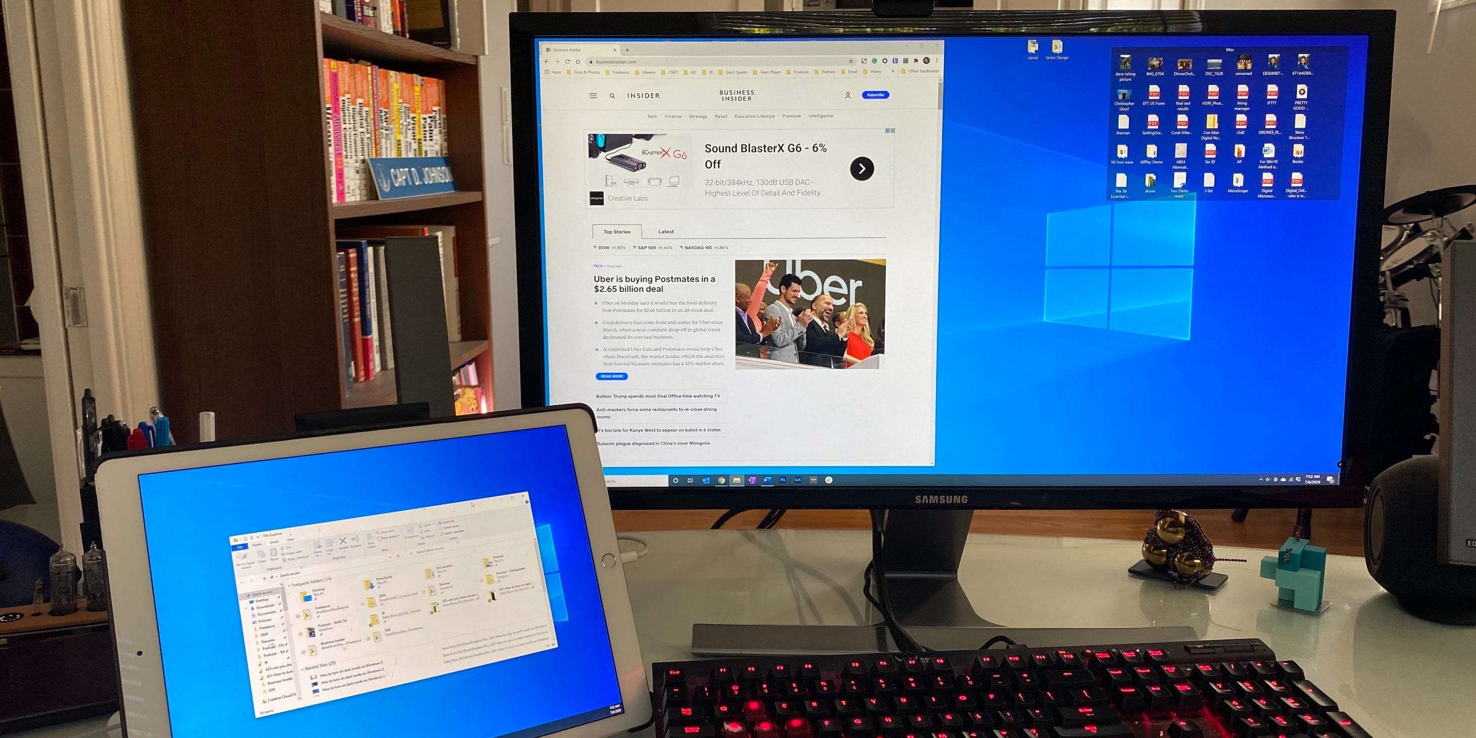 How to use your iPad as a second monitor for your Windows computer