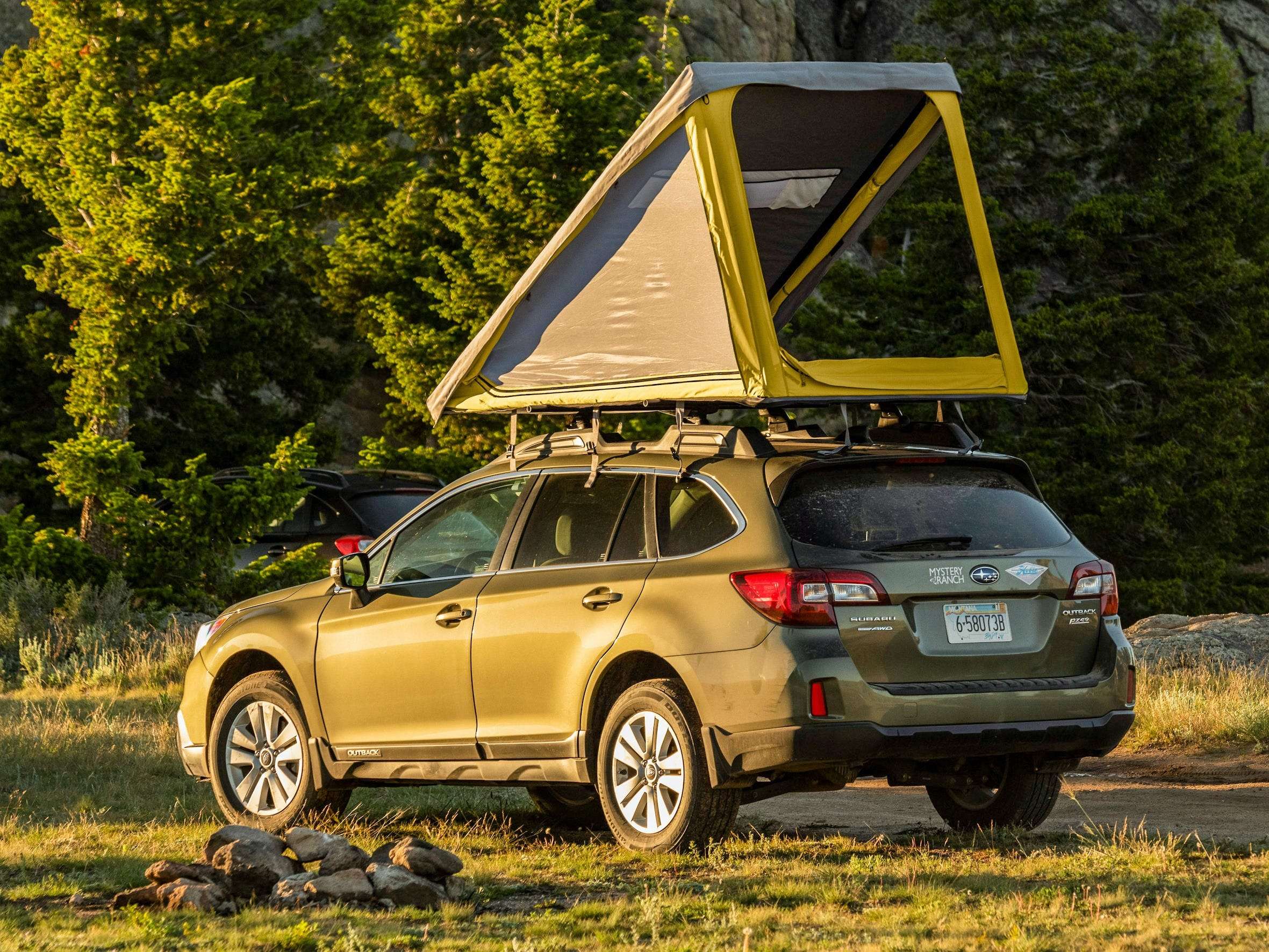 Go Fast Campers unveiled a 'minimalist' lightweight rooftop tent