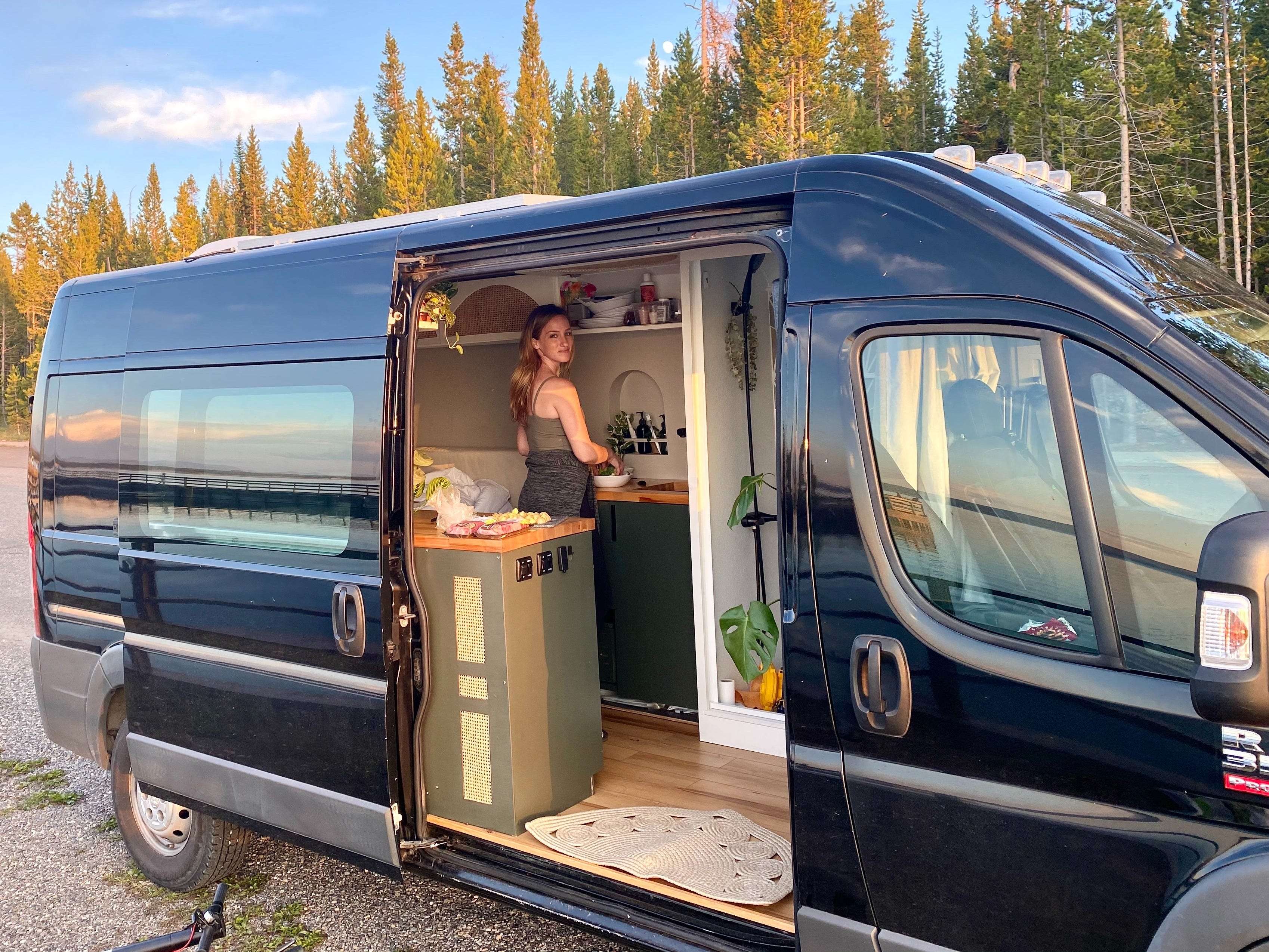 A Couple Converted A 20000 Ram Promaster Van Into A Tiny House While