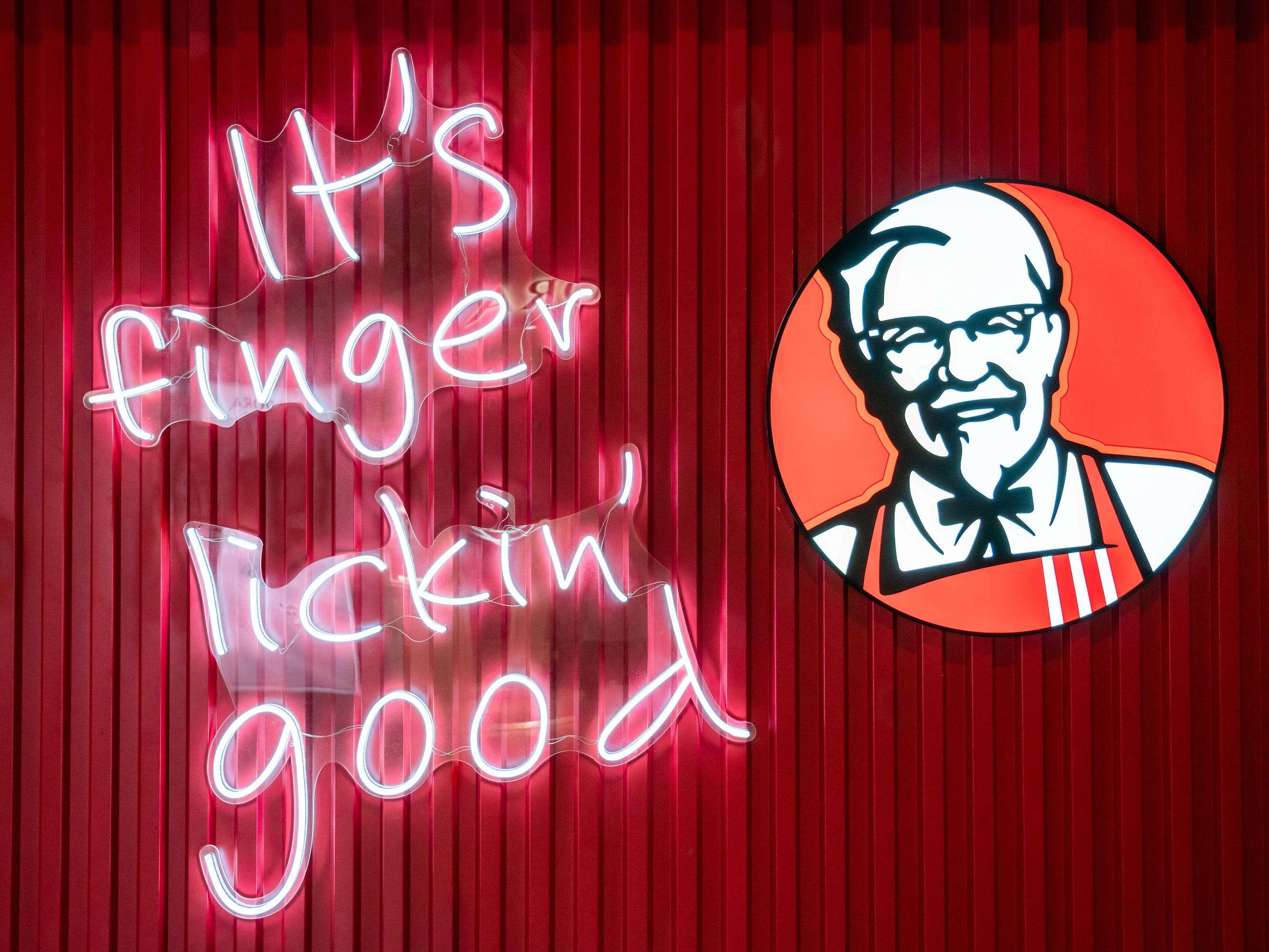 KFC is temporarily dropping its 'Finger Lickin' Good ...