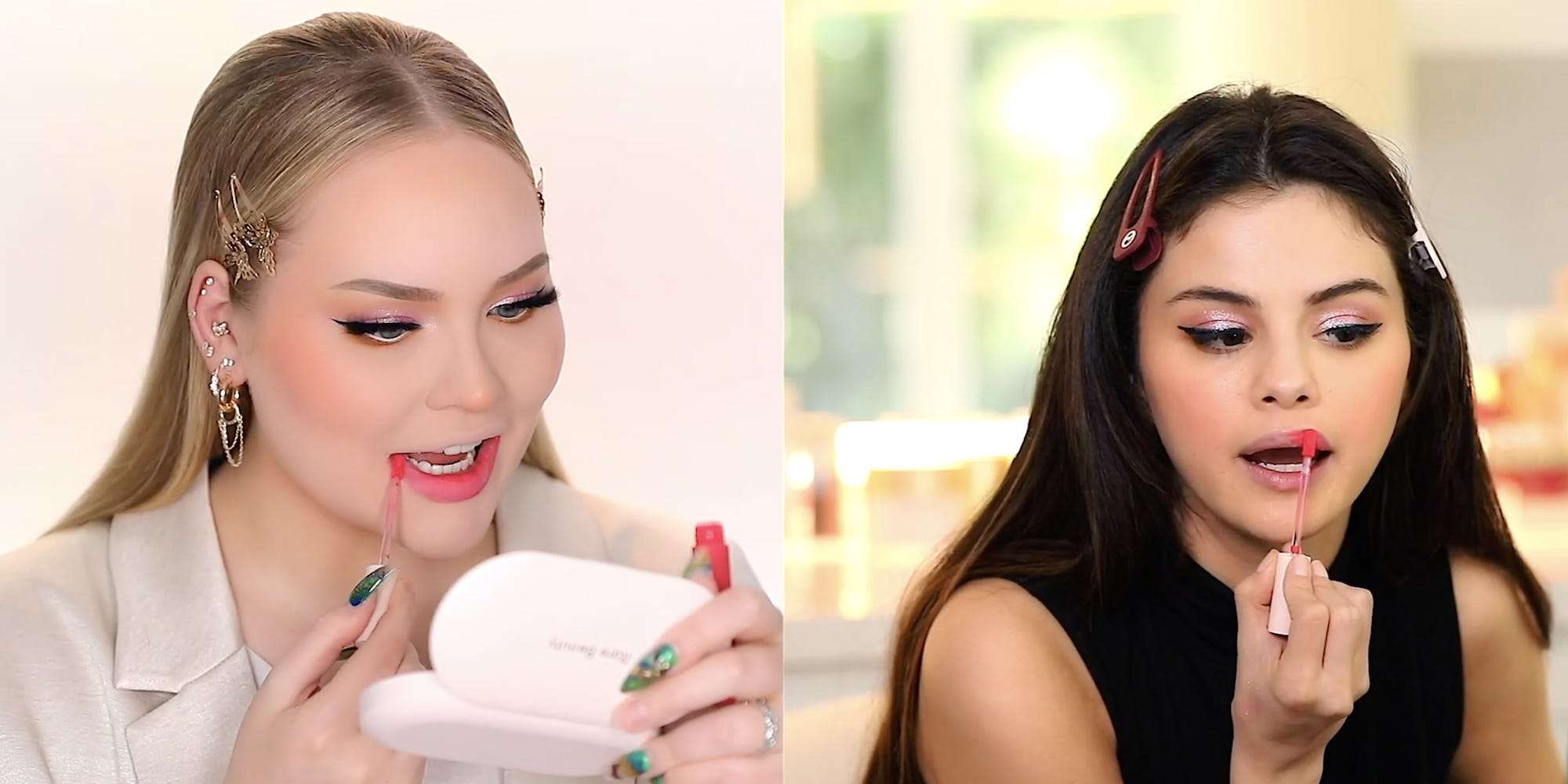 People are praising NikkieTutorials and Selena Gomez for filming their  collaboration YouTube video with social-distancing measures in place |  Business Insider India