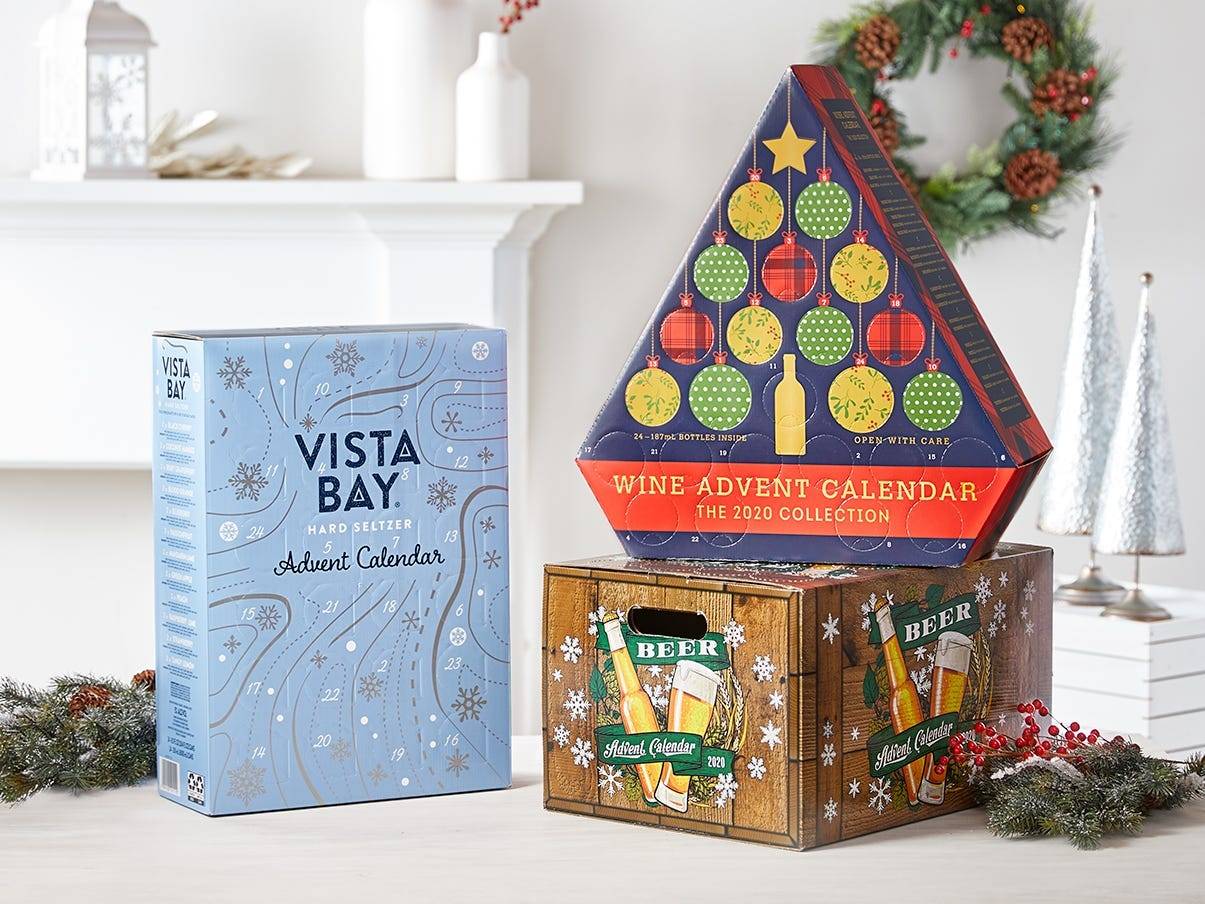 Aldi's newest advent calendar is filled with hard seltzers, and some