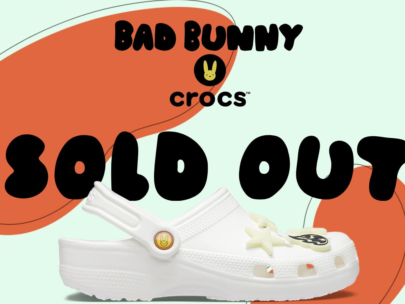 crocs bad bunny amazon