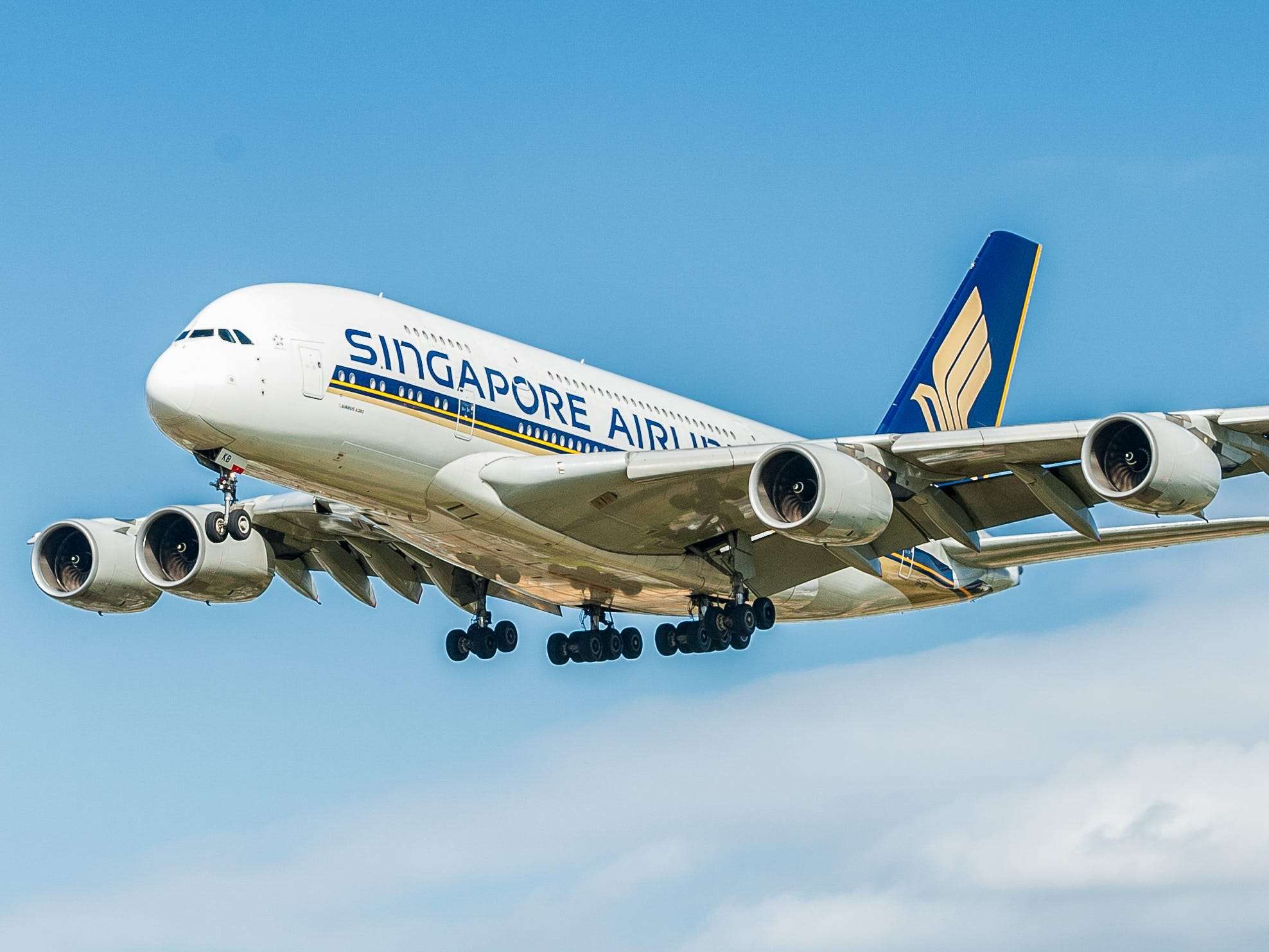 Singapore Airlines is turning a parked A380 superjumbo jet ...
