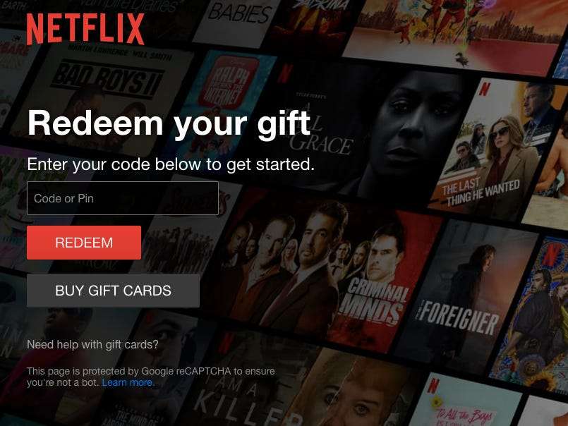 Buy Netflix Gift Card CA Online  SEAGM
