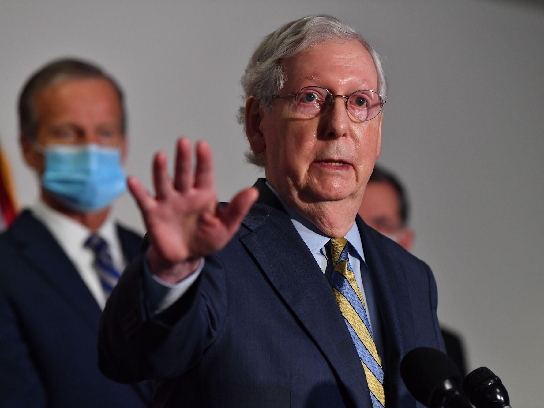 Mitch Mcconnell Just Adjourned The Senate Until November 9 Ending The Prospect Of Additional Coronavirus Relief Until After The Election Business Insider India
