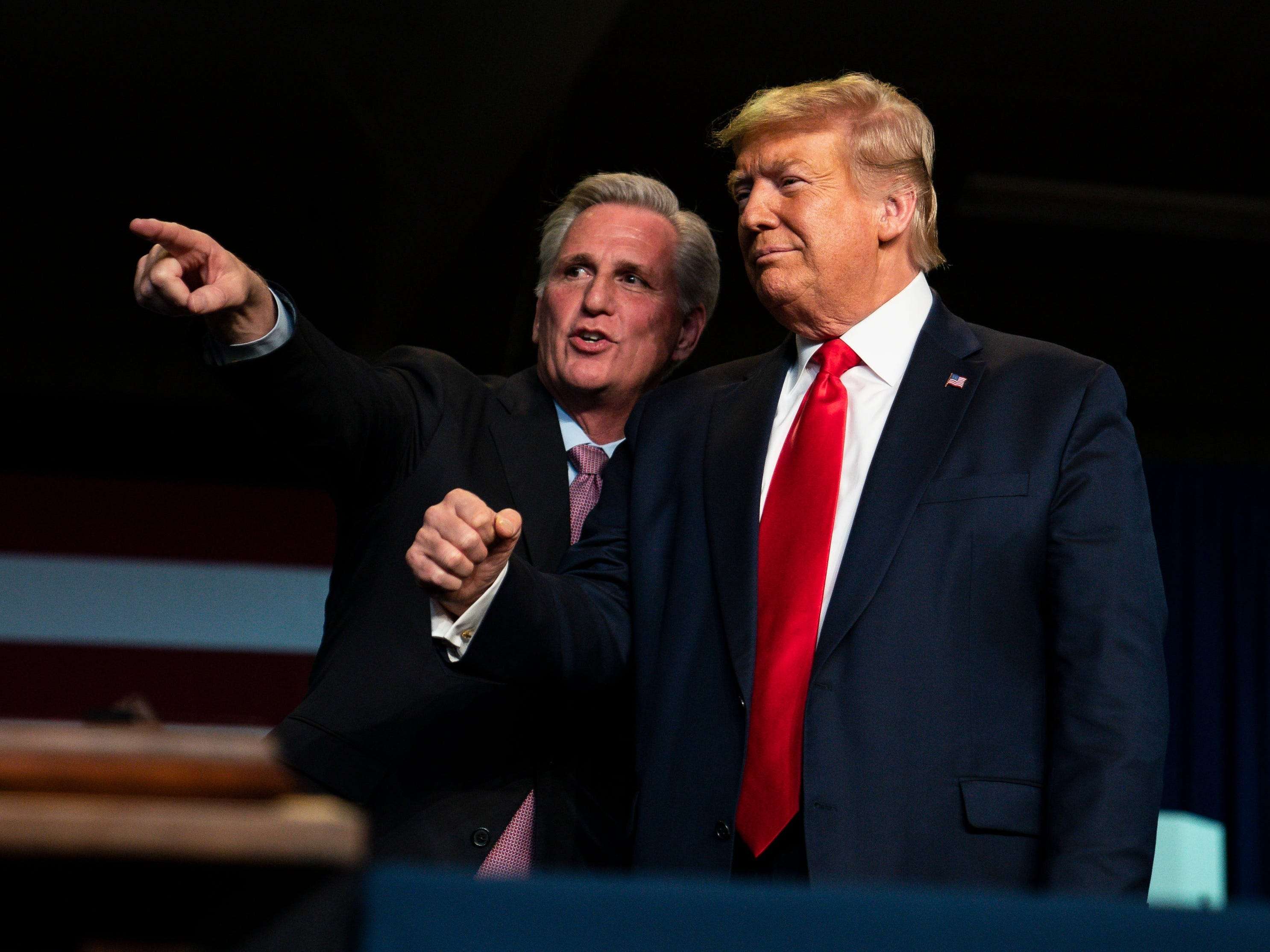 Kevin Mccarthy Echoed Trump S False Claim That He Won The Election Business Insider