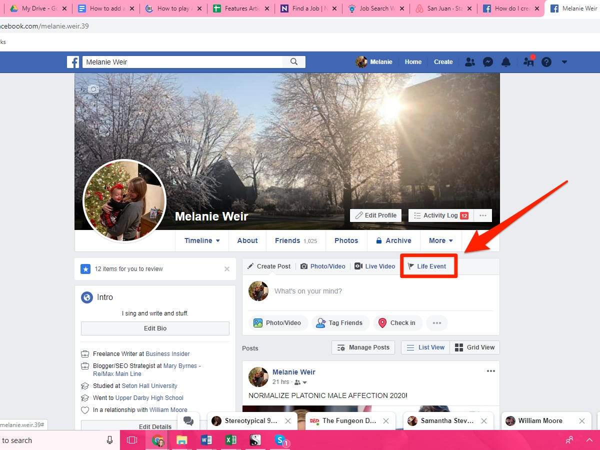 How to add a life event on Facebook and edit the ones you've already