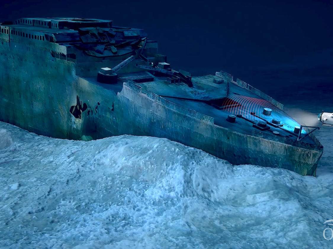 Destroyed Titanic Rms Titanic Fotos Del Titanic Titanic Bajo El Agua ...
