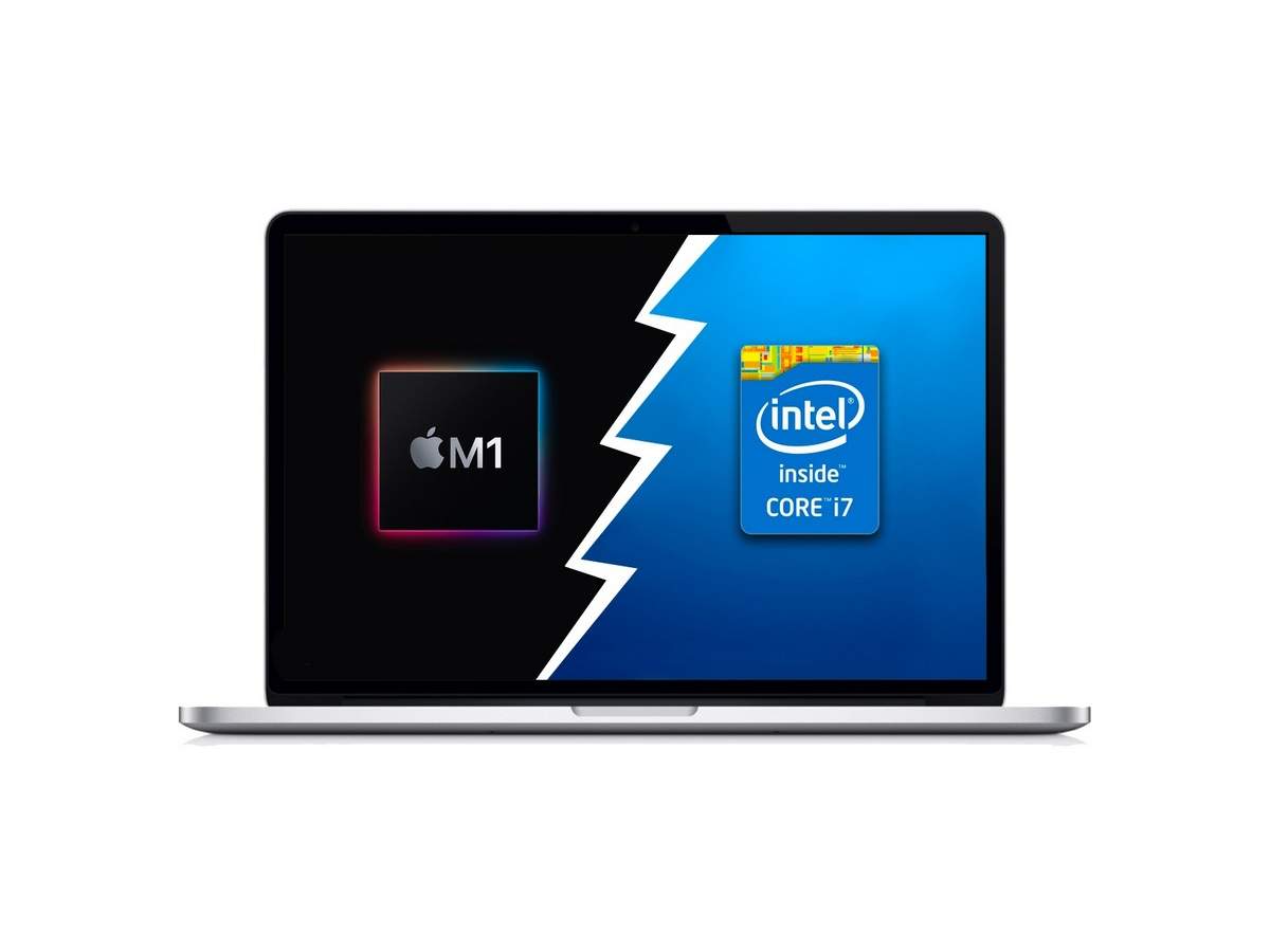 Comparing the Apple m1 MacBook vs the Intel MacBook ...