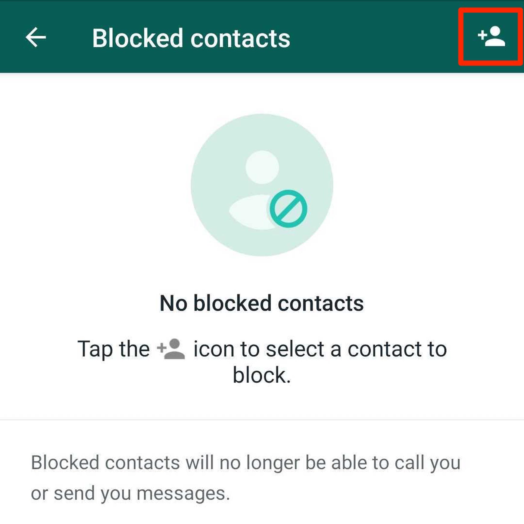 how to block someone on whatsapp iphone 6