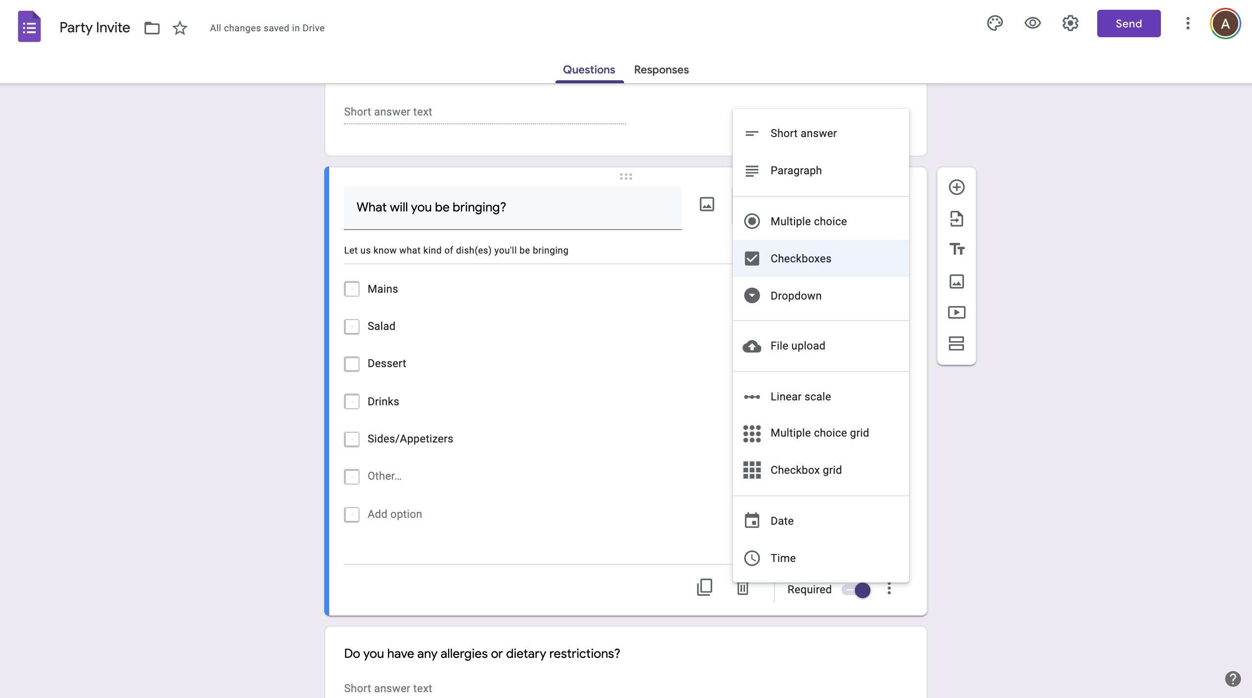 Google Forms: Online Form Creator