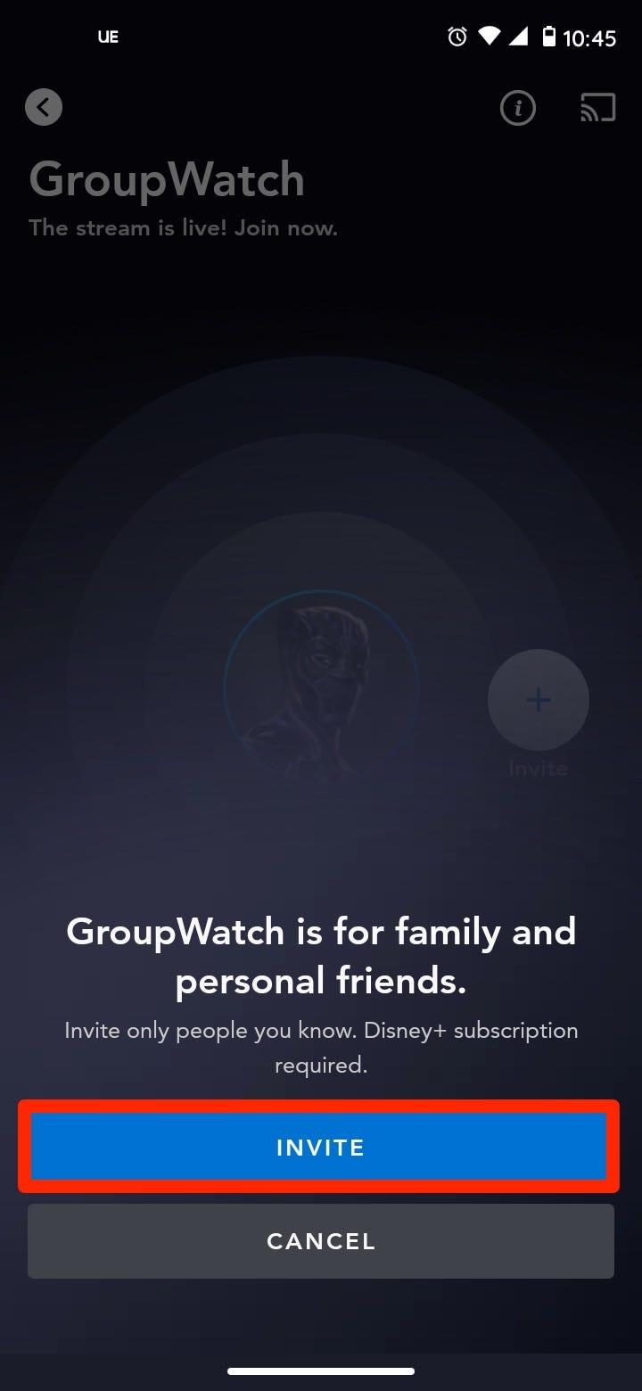 Disney Plus GroupWatch: What it is and how it works - Android