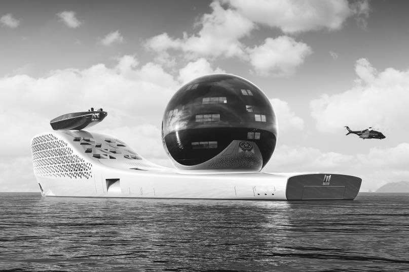 nuclear powered yacht