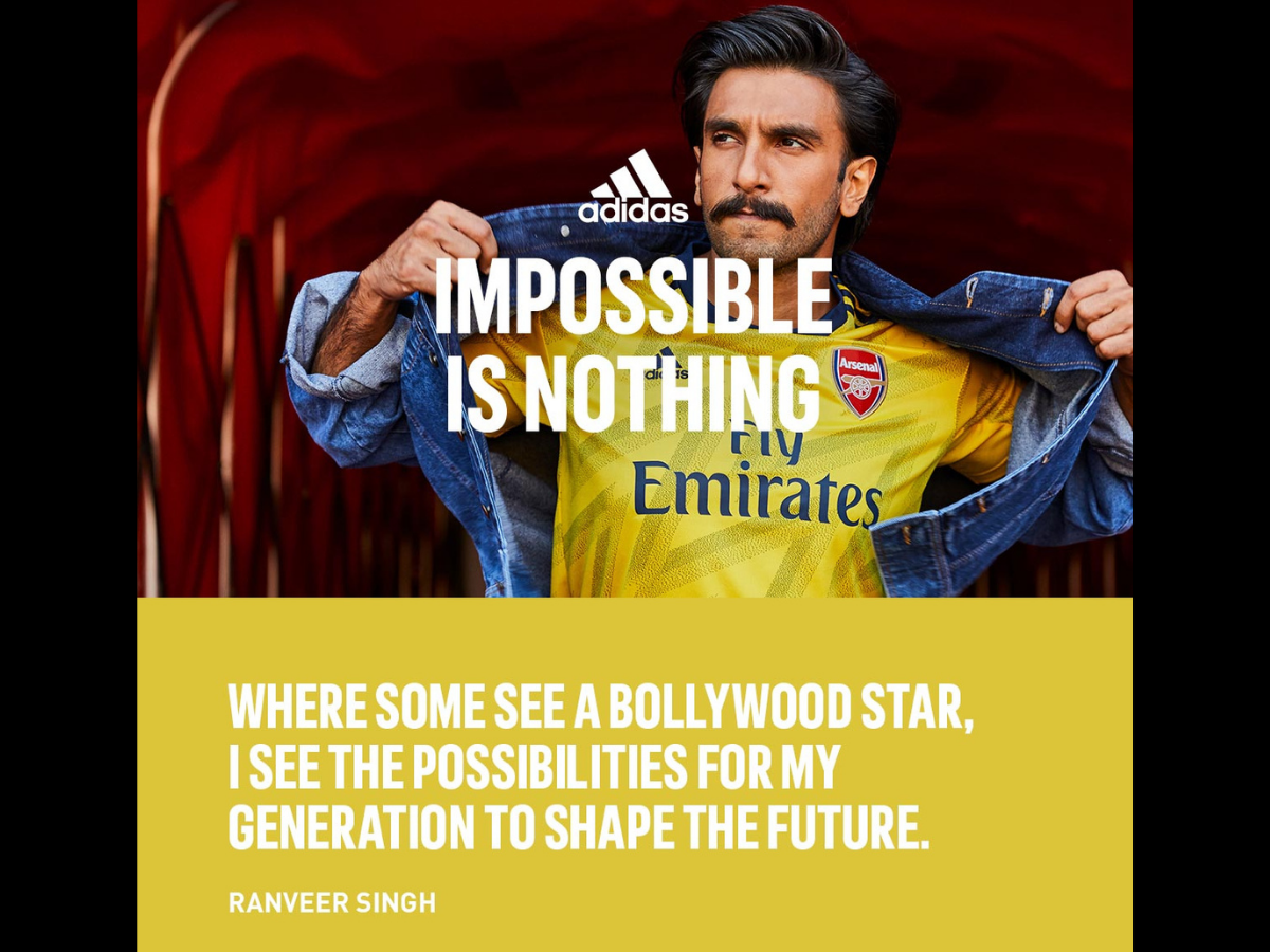 biblioteca comodidad Reunión Adidas launches a new global series to remind its audience that impossible  is nothing; features Ranveer Singh, Hima Das and Beyoncé | Business Insider  India