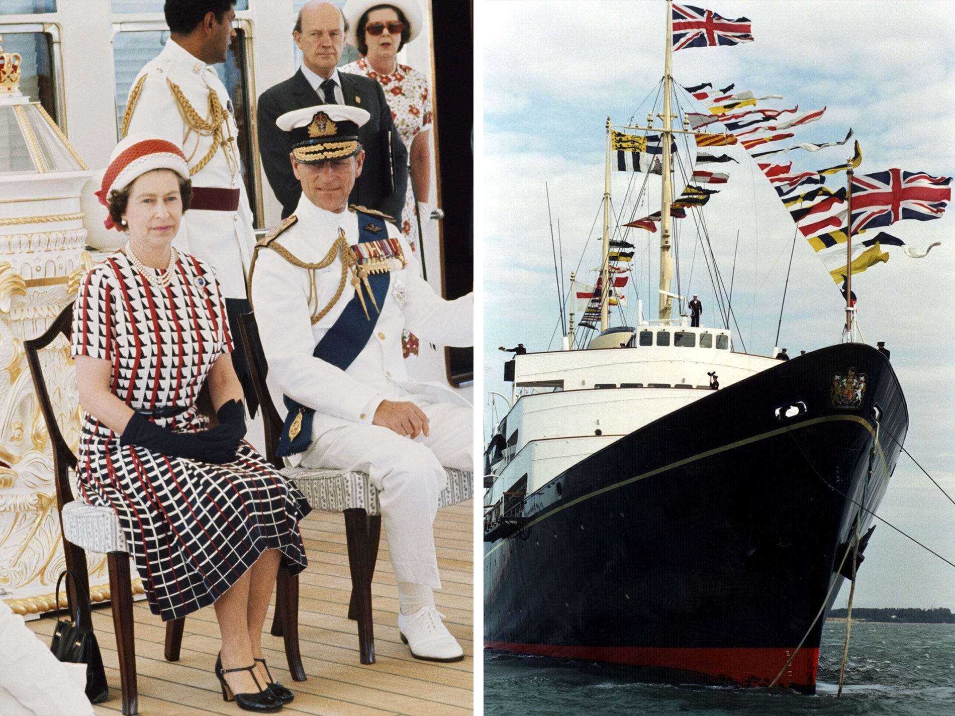 weddings on royal yacht britannia