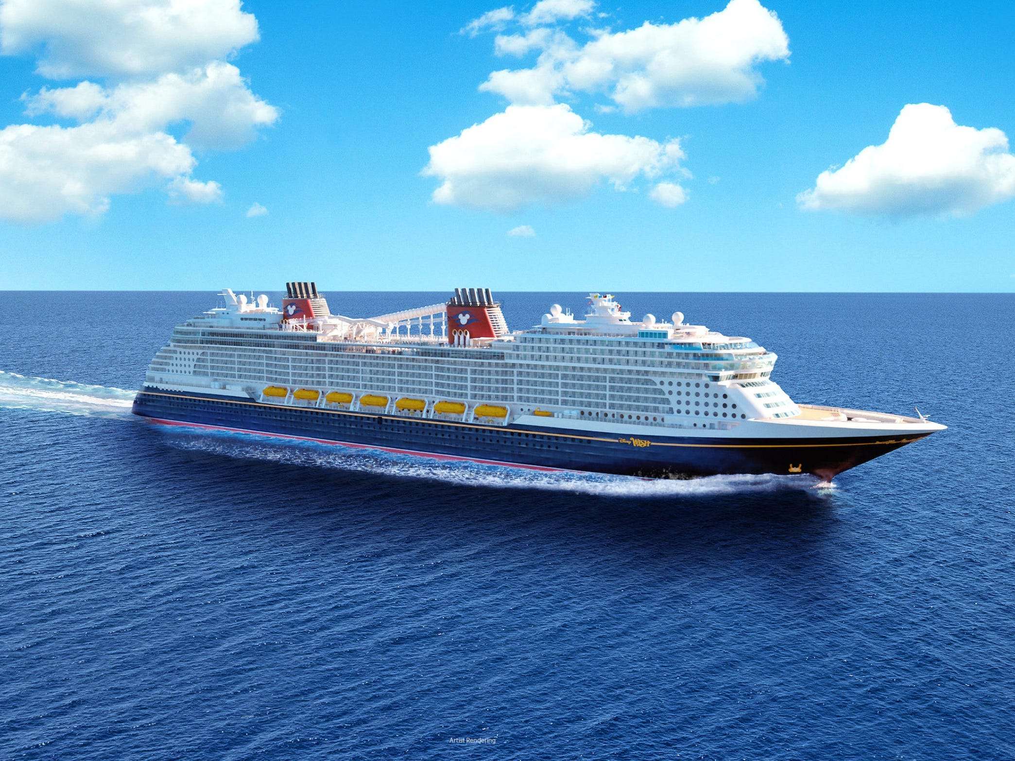 Disney has unveiled its newest cruise ship with interactive 'Frozen
