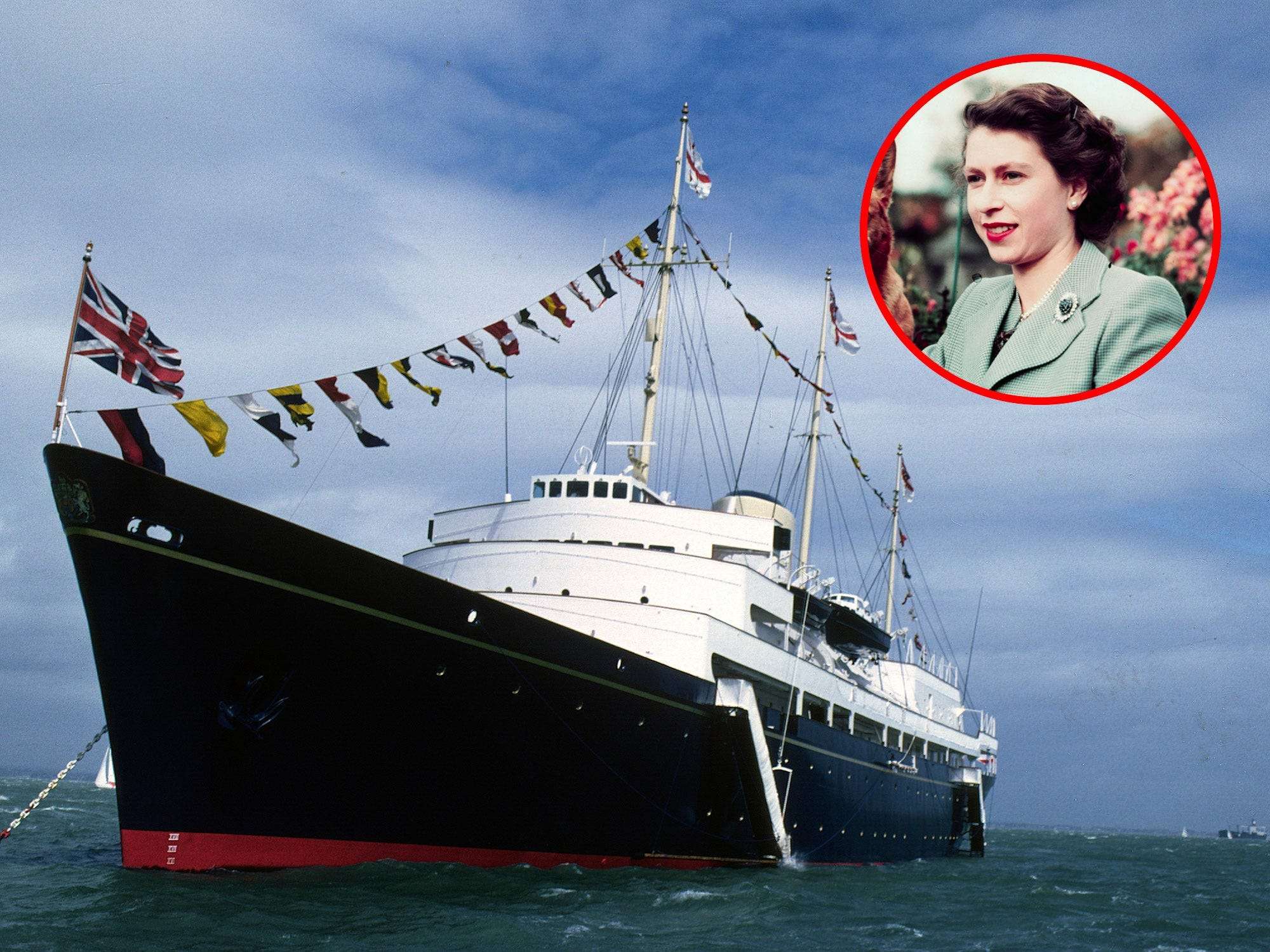 royal yacht britannia queen