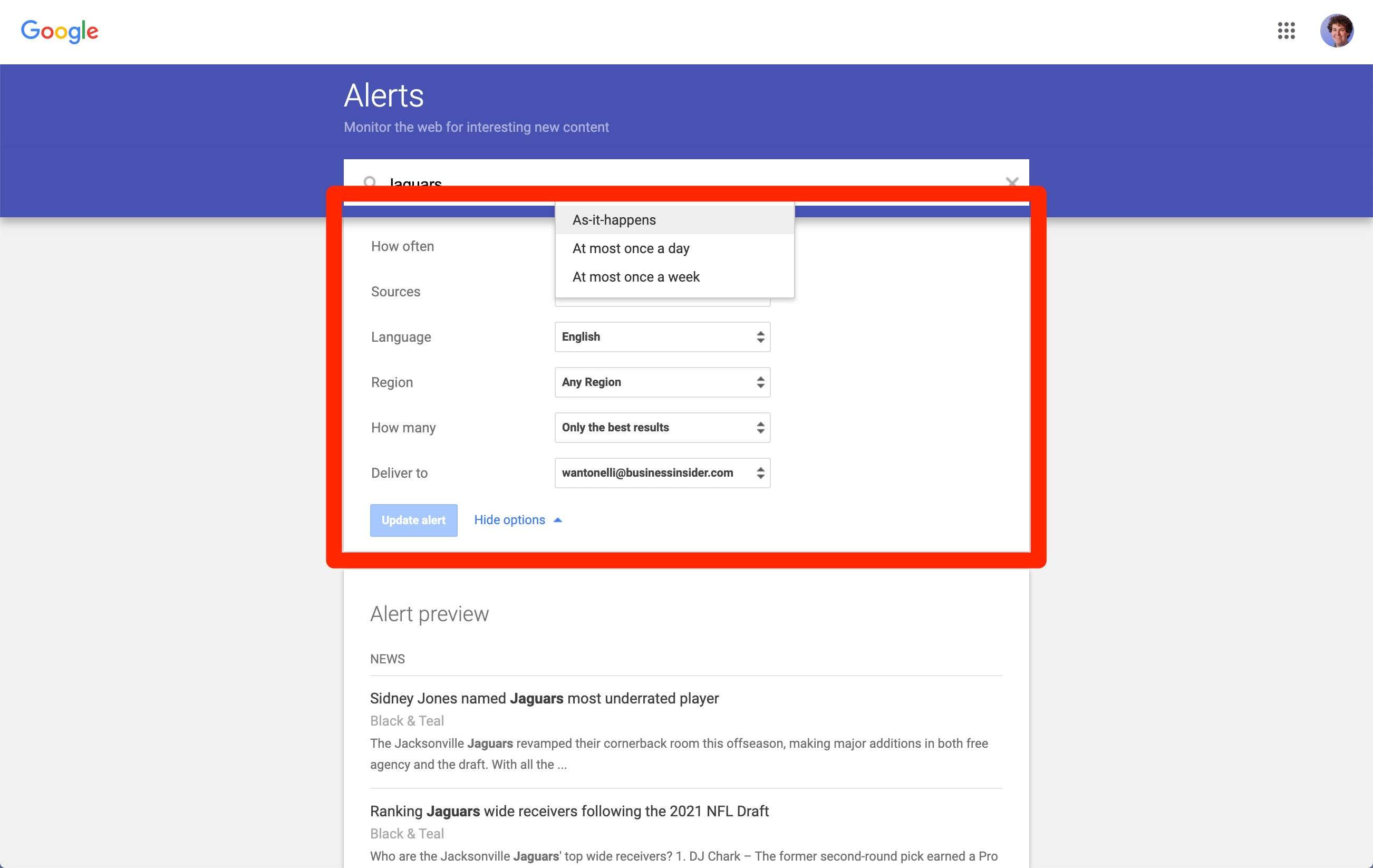 Comment configurer et personnaliser les alertes Google pour rester à jour sur les sujets qui comptent le plus pour vous