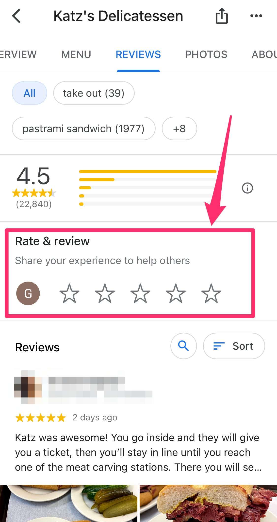 how to write reviews on google maps