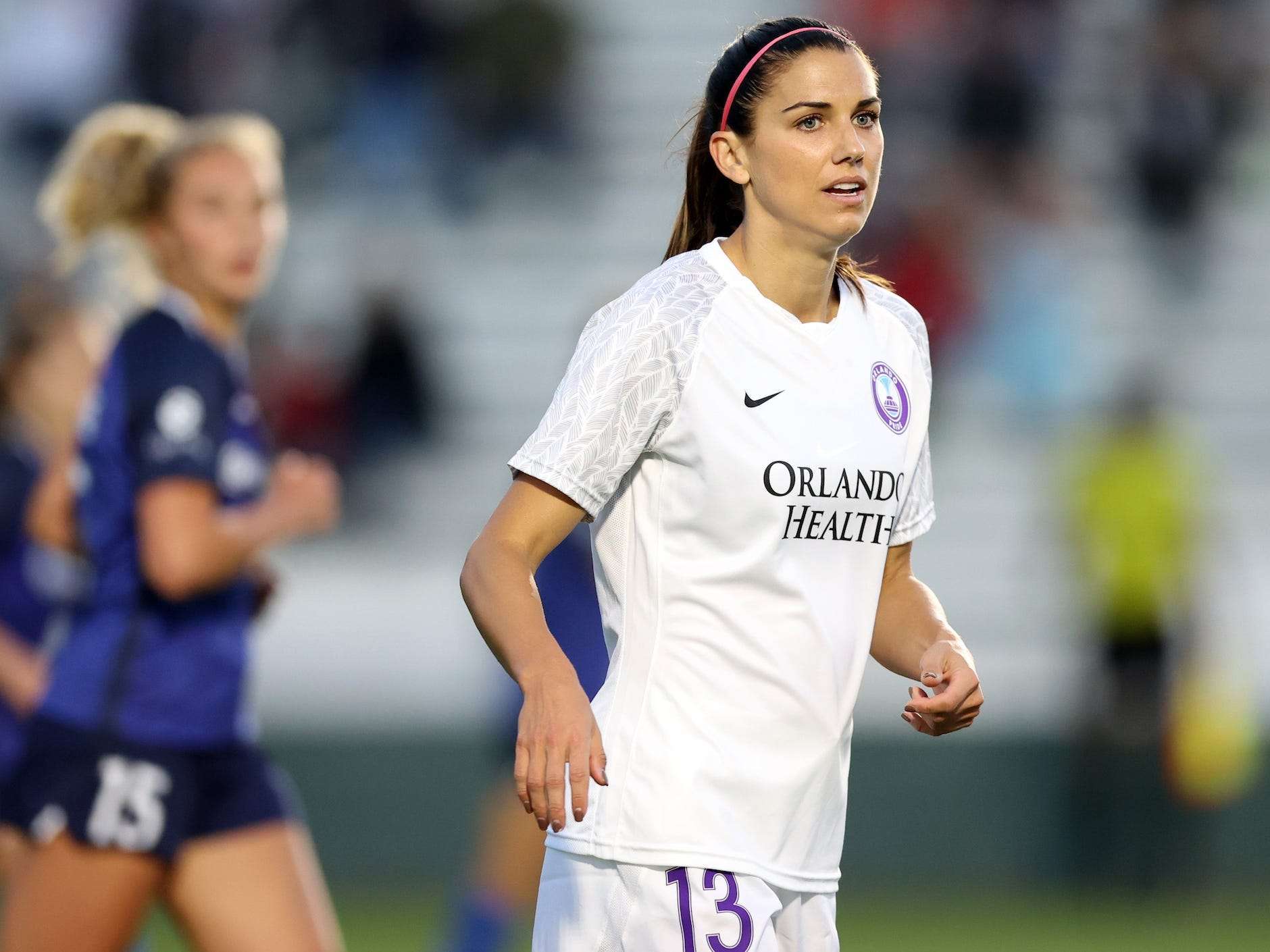 US Soccer star Alex Morgan pulled out a goofy, Ted Lasso-inspired ...
