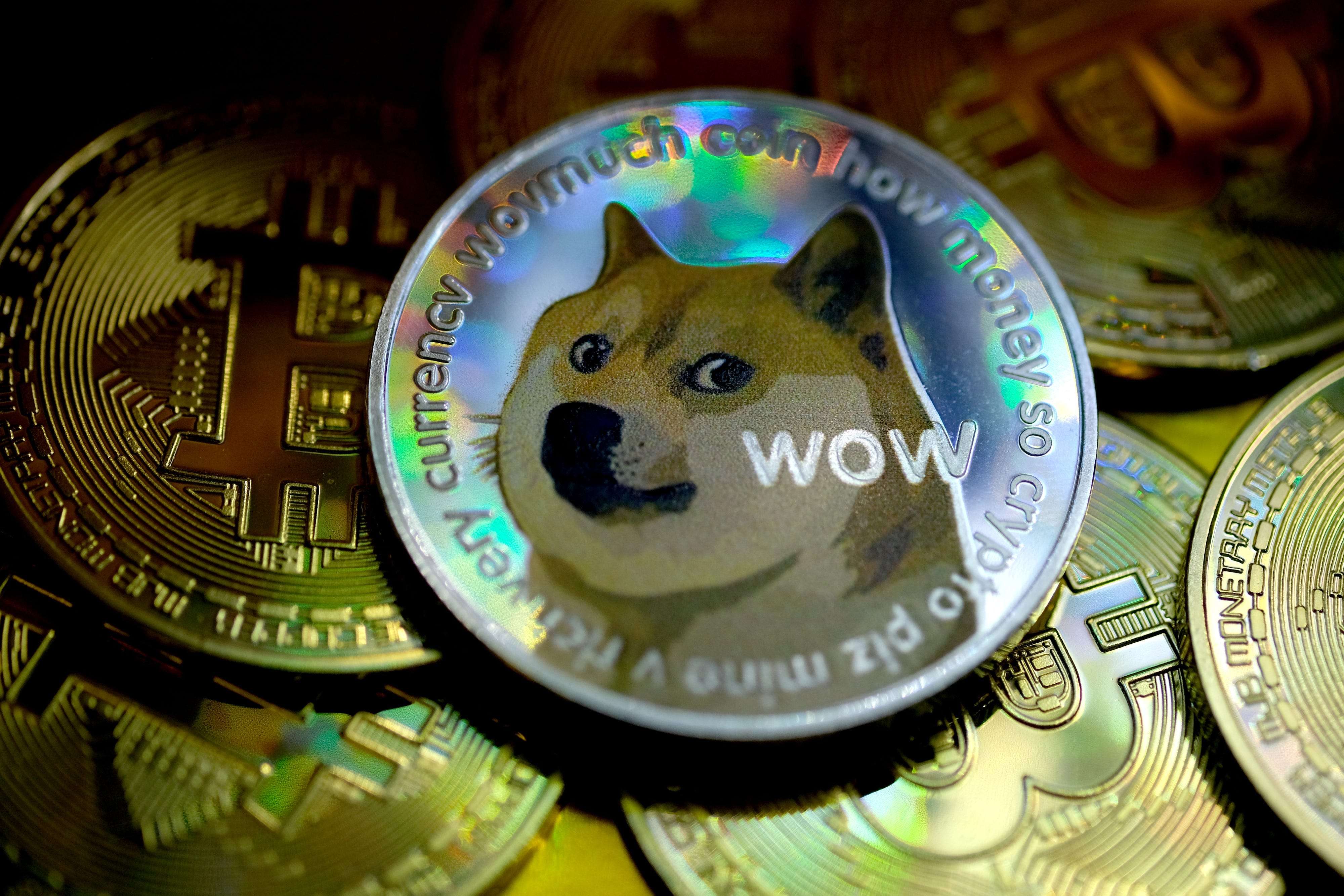 coinbase win dogecoin