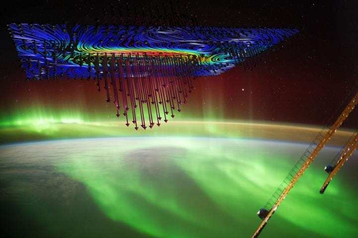 Surfing' particles: Physicists solve a mystery surrounding aurora borealis