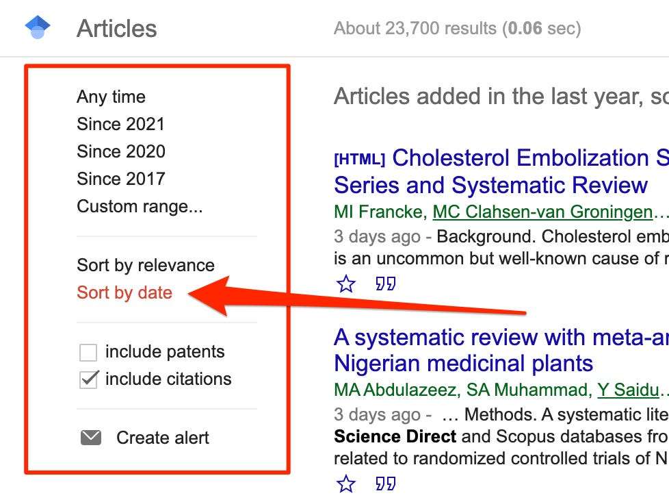 Is Google Scholar an academic research database?