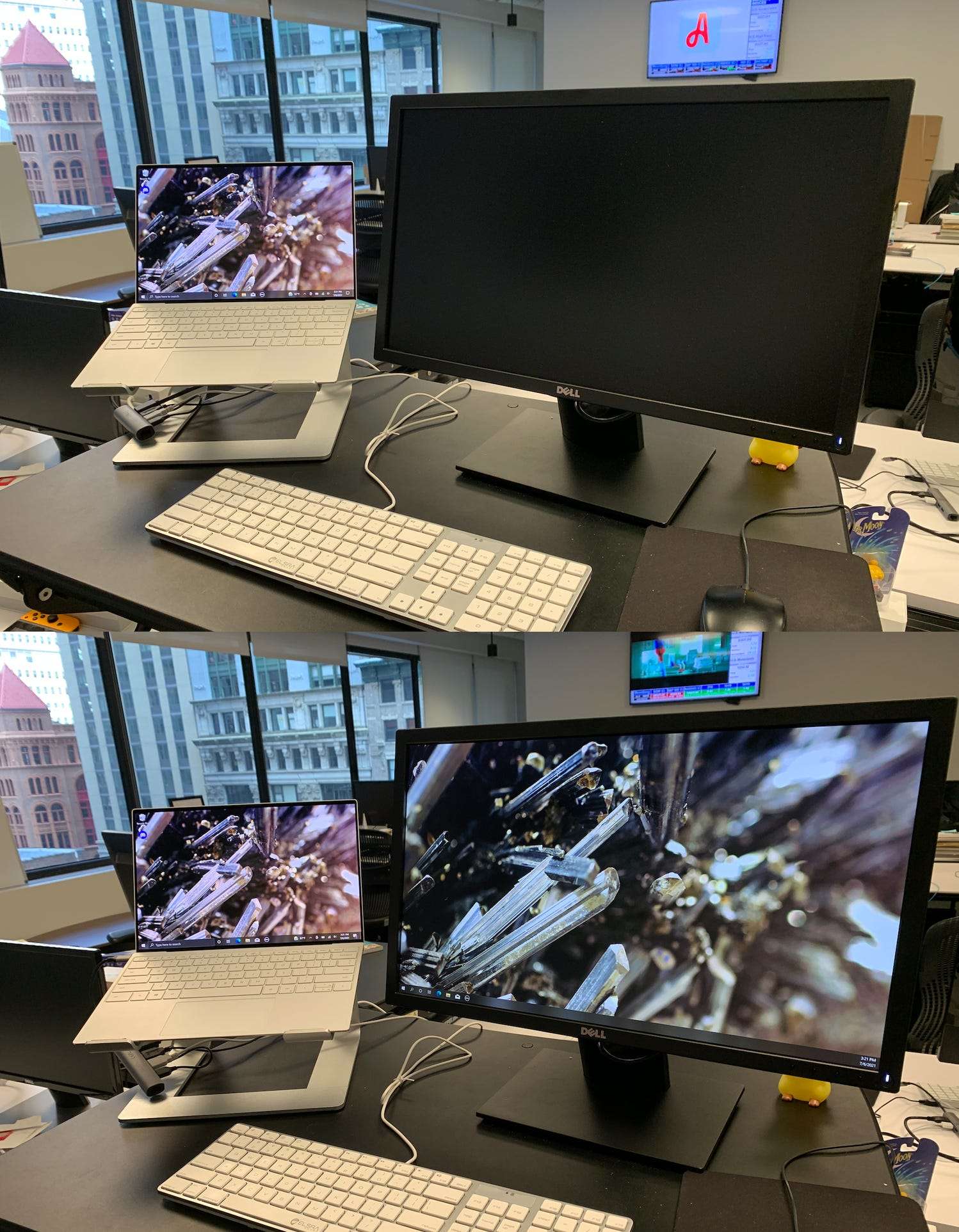 how to set up two monitors on one computer