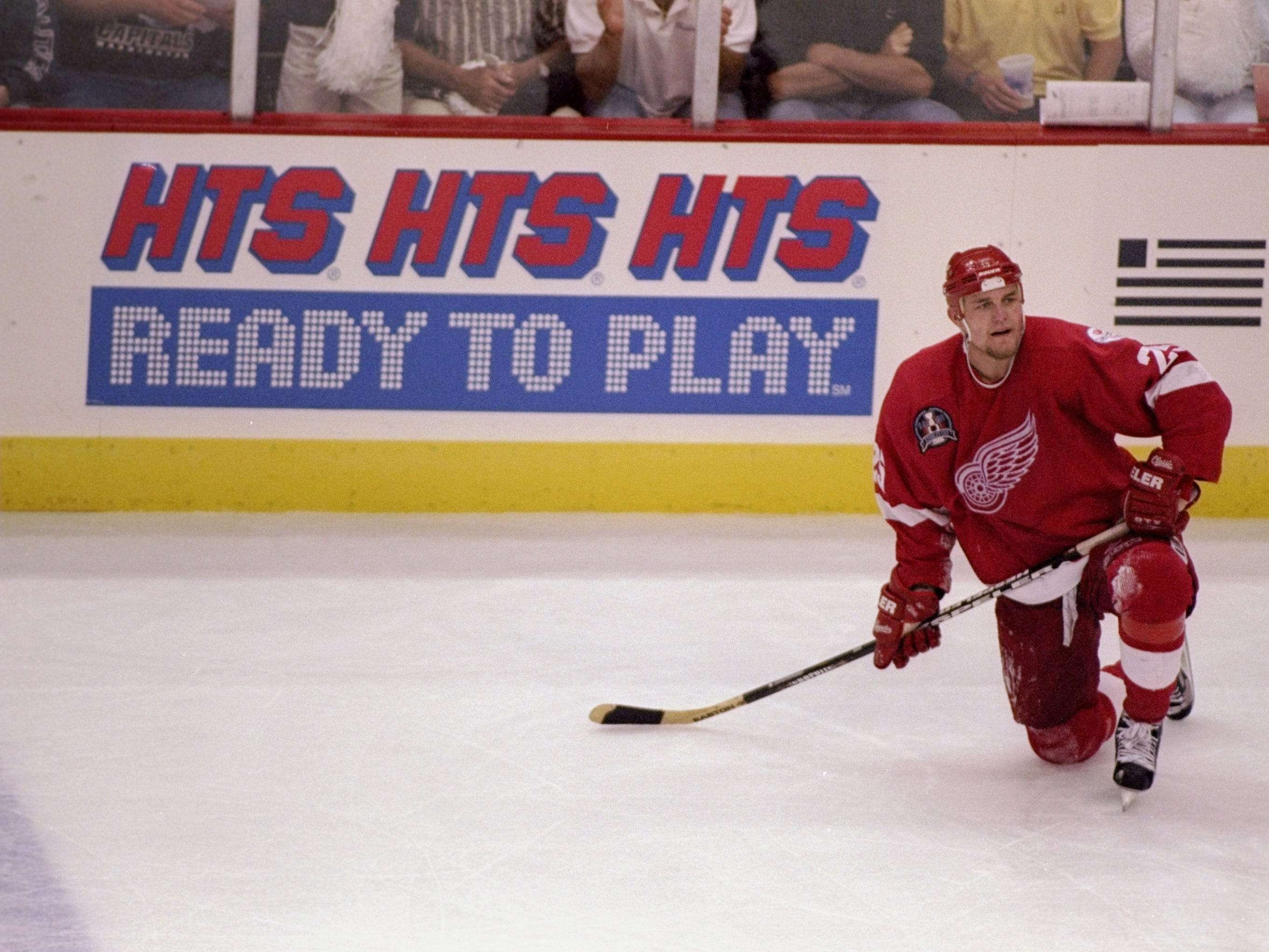 Detroit Red Wings' Darren McCarty Larger than Life On & Off the Ice