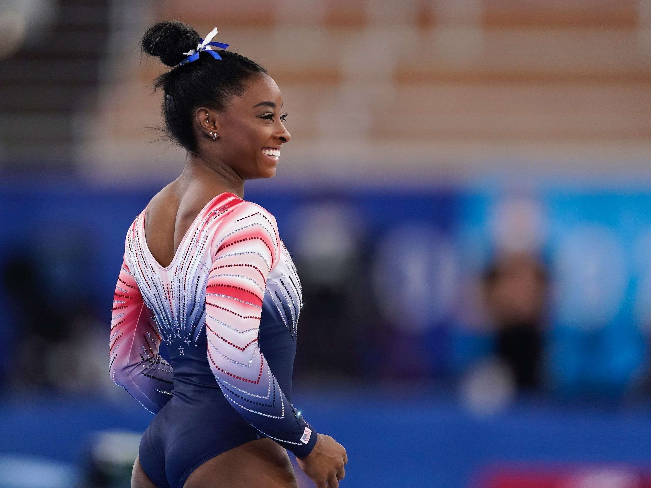 Simone Biles says she's 'leaving the door open' to an Olympic return at