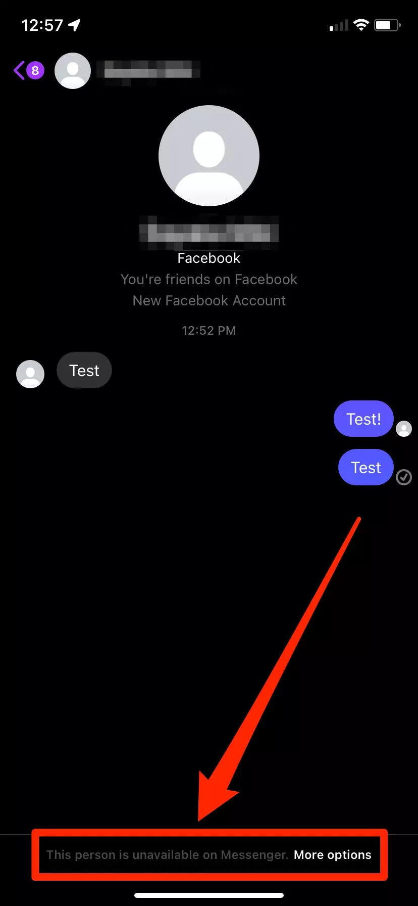 This Person Is Unavailable on Messenger: Meaning and Fix
