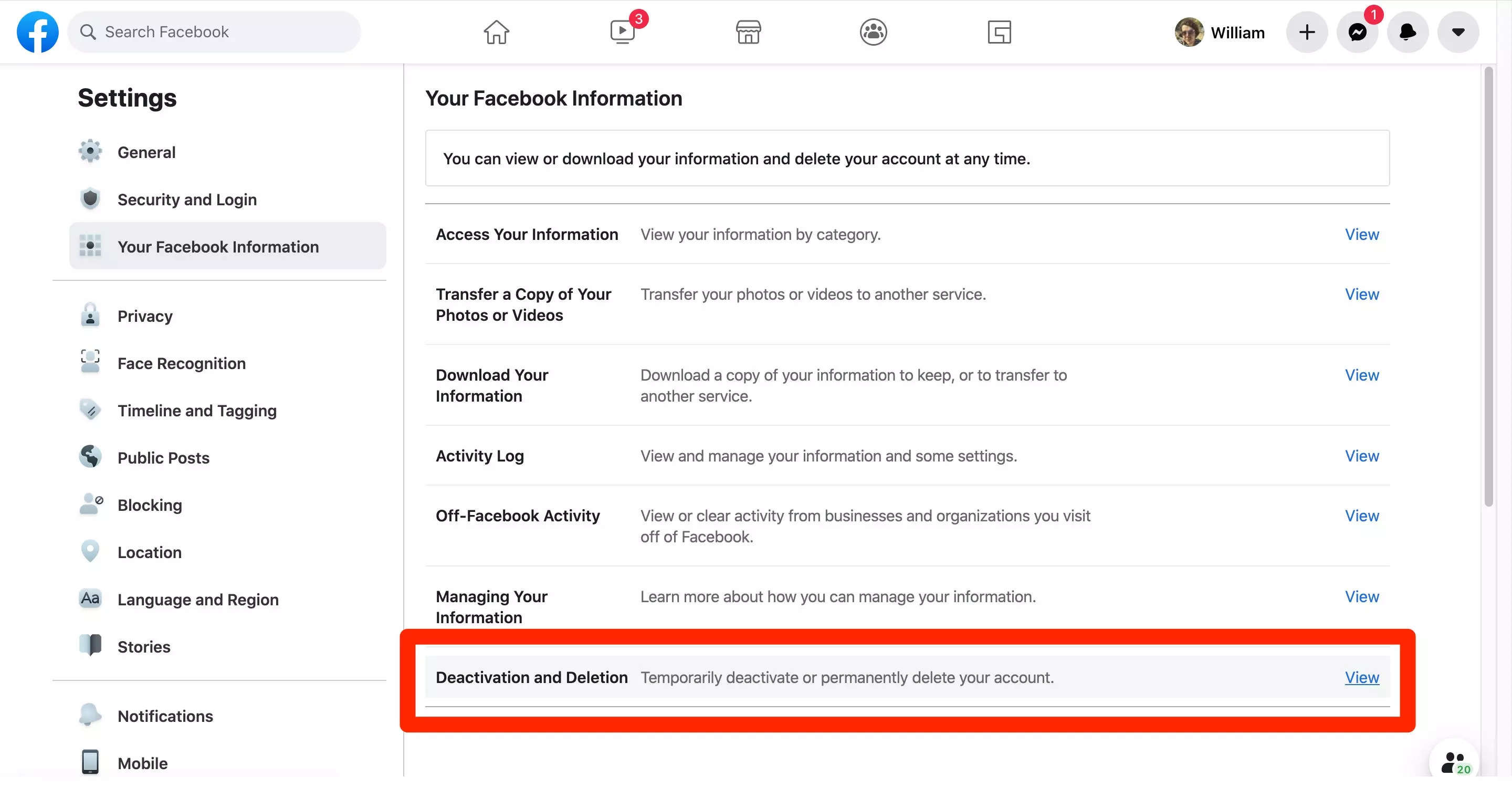 So löschen Sie Ihr Facebook-Konto auf einem Computer oder Telefon und speichern alle Ihre persönlichen Daten