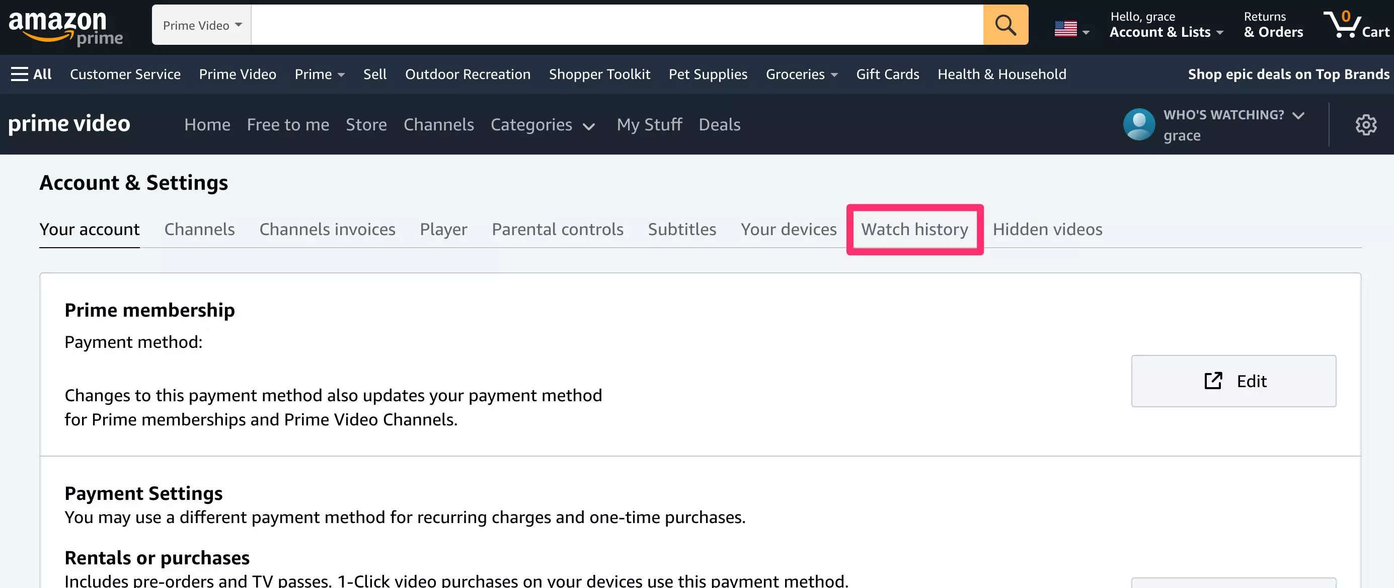 How to view and delete your Amazon Prime Video watch history Business Insider India