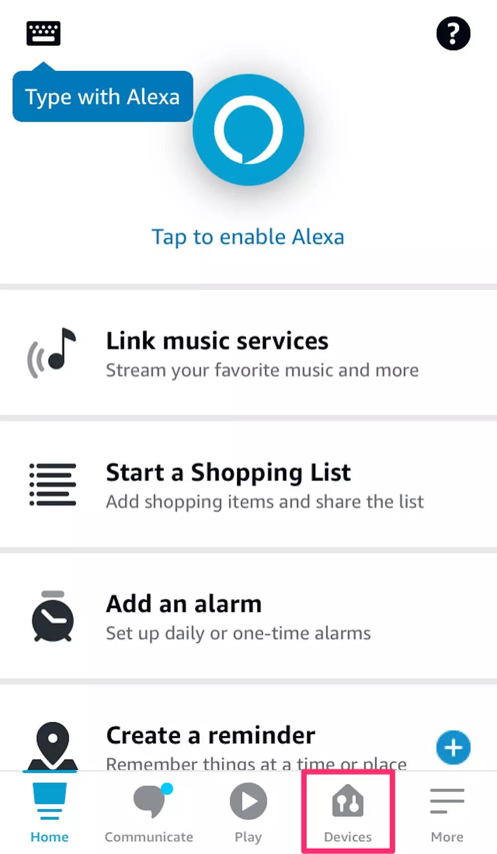 Hvordan kobler jeg telefonen min til Alexa uten appen?