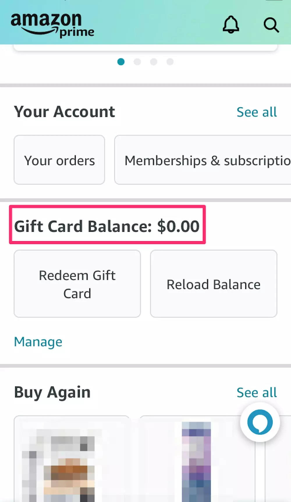 Check Your Gift Card Balance